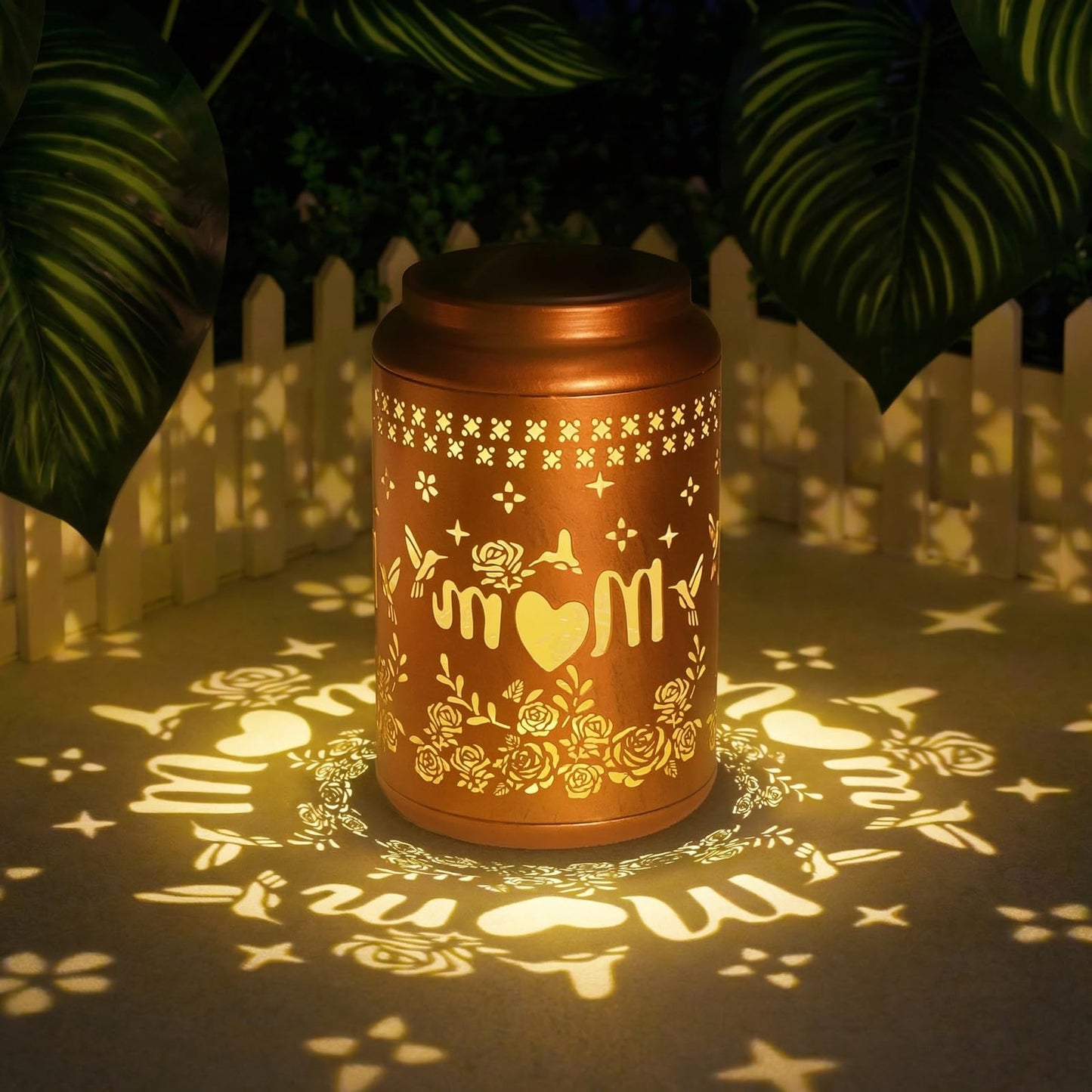 Mother Day Gifts for Mom - Hummingbird Solar Lanterns Outdoor Waterproof, Birthday Gifts for Women, Hanging Solar Lantern for Yard, Garden Decor