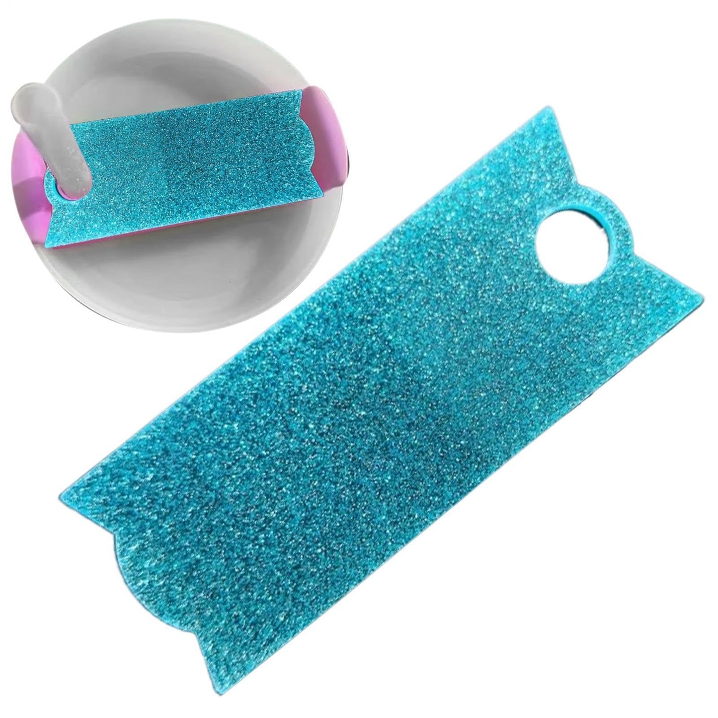 Lid Name Plate,Stylish Accessories for Bottle - Shine Tumbler Acrylic Topper Name Plates for CUPE and Bottle Accessories