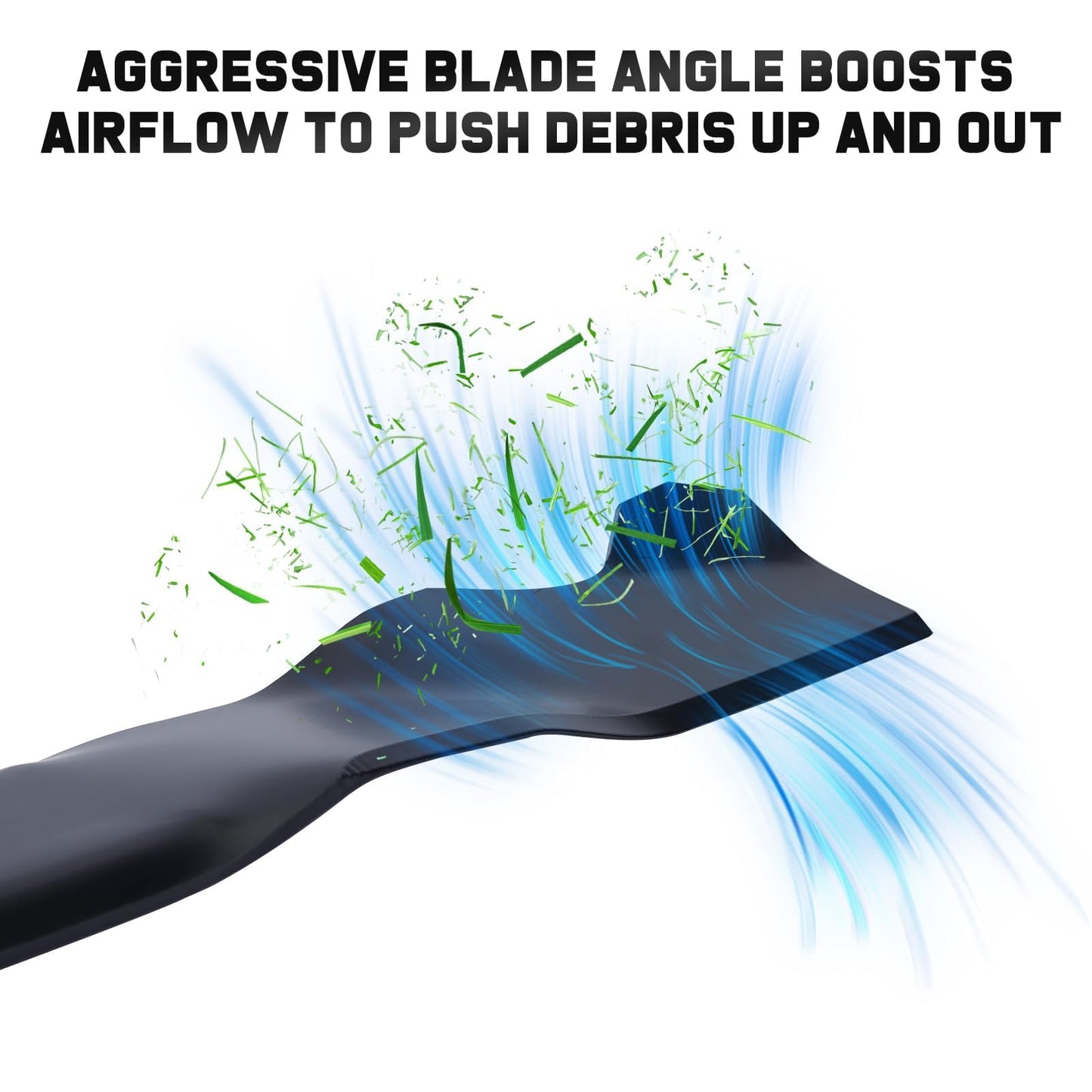 Grasscool TB110 942-0741A Mower Mulching Blade for Troy Bilt 21 inch Deck Mower TB240 TB230 TB130 TB200 TB160 TB210 TB280ES TB320 TB115 TB220 21" Walk Behind Push Mower Replace 742-0741A