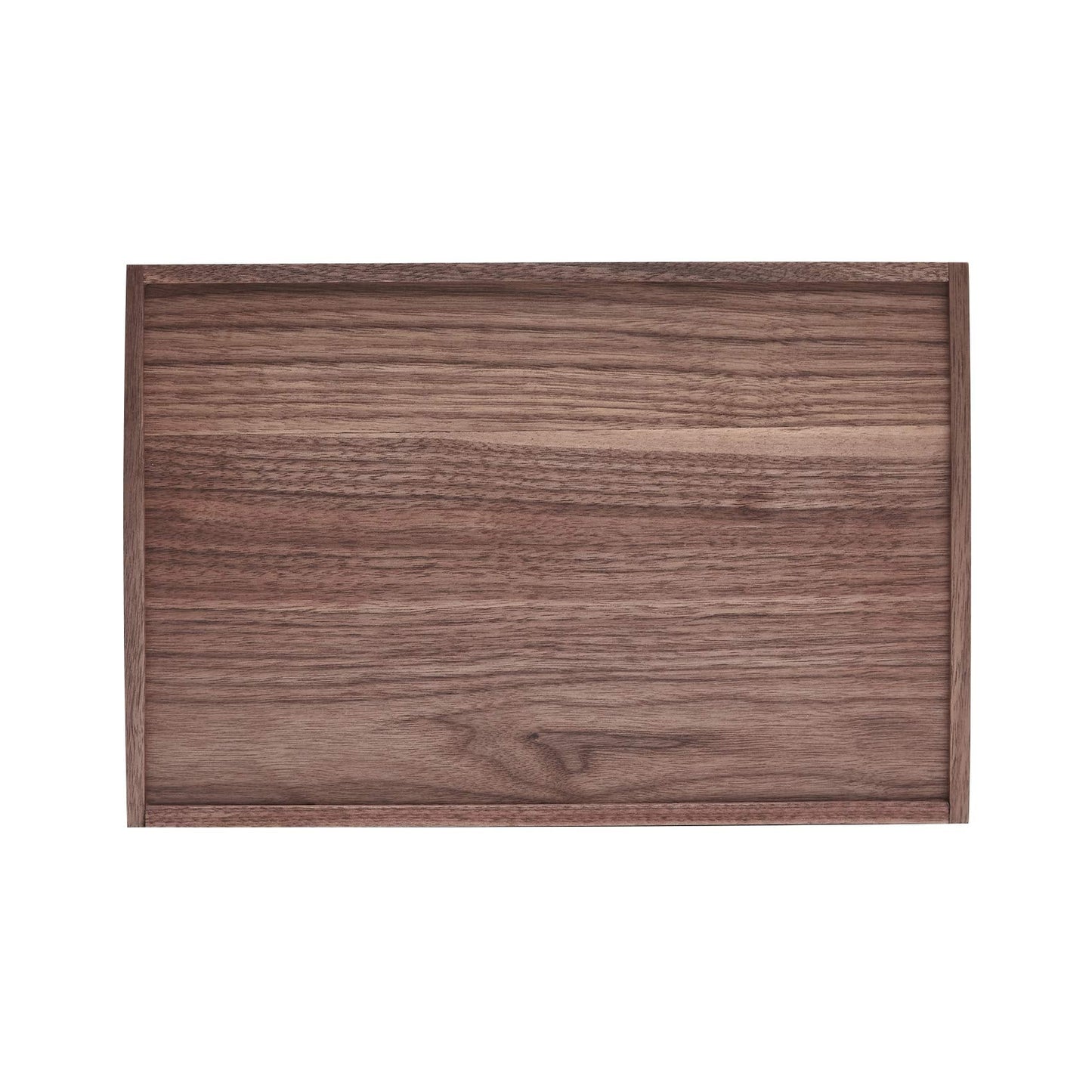 pandapark Wood Organizer Tray,Black Walnut,Desk & Drawer Storage Box (Walnut Master)