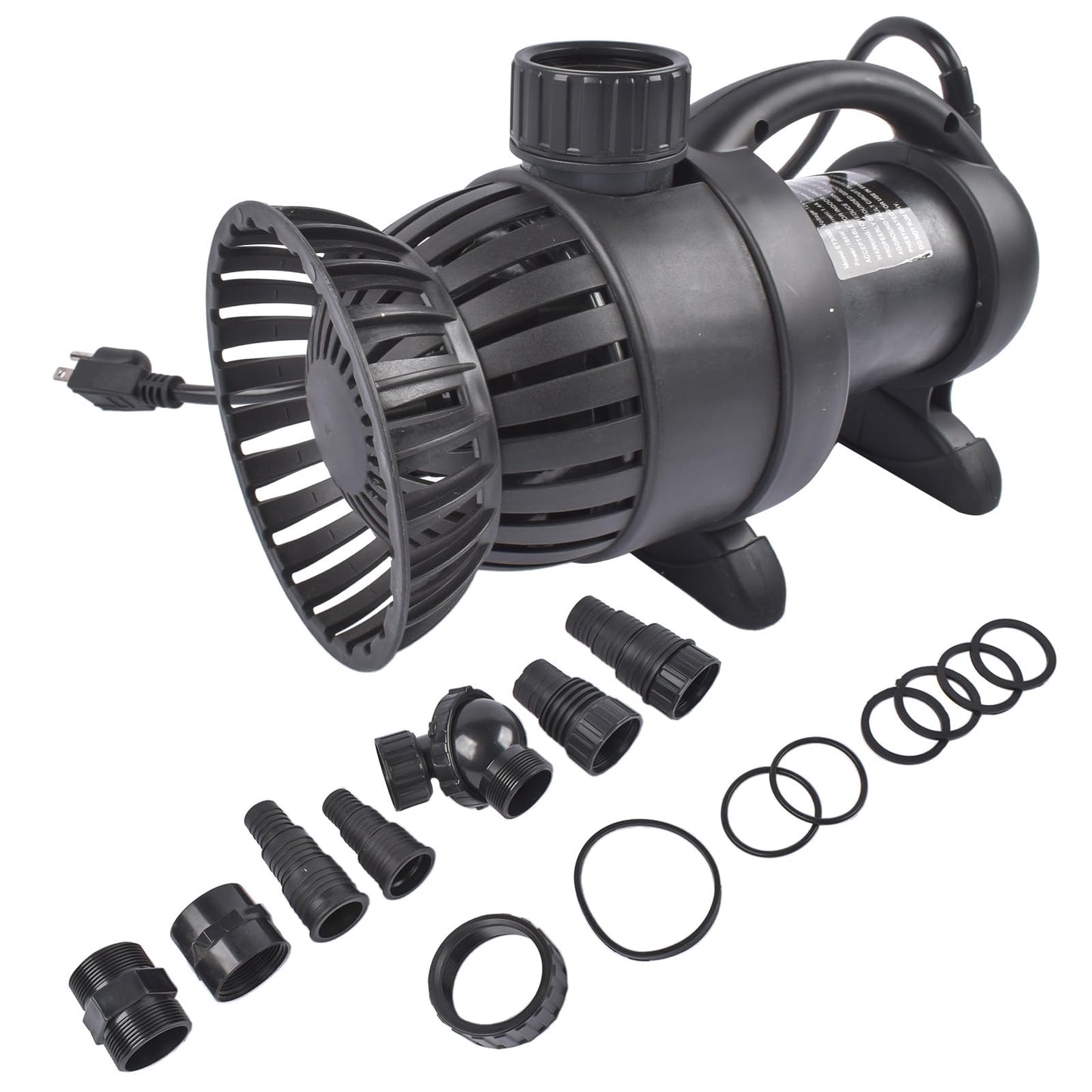 TEKKOAUTO 3000 GPH Submersible Water Pump Replacement for Pond Waterfall Fountain Up To 3000 Gallons 91018