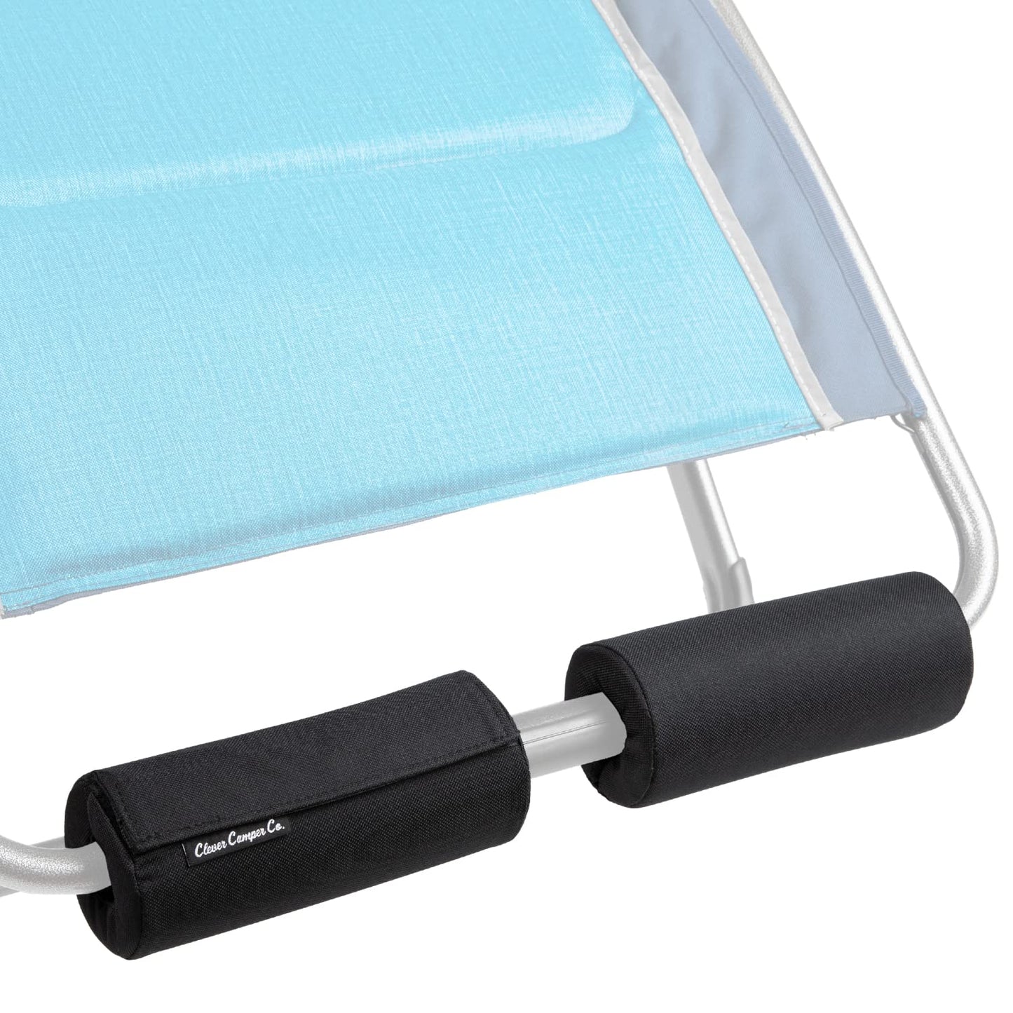 The Original Zero Gravity Chair Cushion for Foot Rest Allows You to Relax in Total Comfort – Great for Antigravity Outdoor Recliner, Folding Camping Chair with Foot Rest – Split, 2 x 8