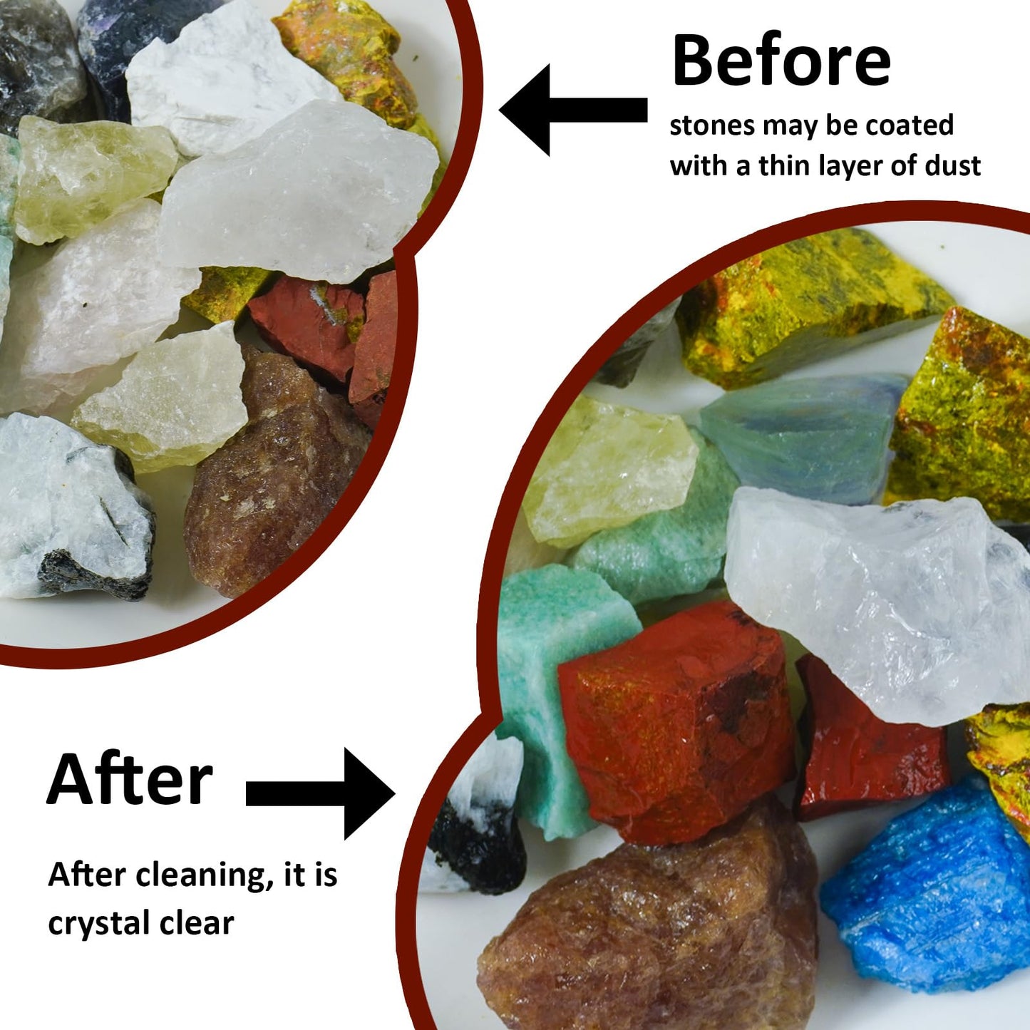 Raw Crystals, Large 1.2-2.0" Healing Crystal Natural Rough Stones for Intuition,Chakra,Meditation,Decoration,Polishing,Energy Work (Blue Apatite, 3.5oz-1.2-2.0"raw Crystals)