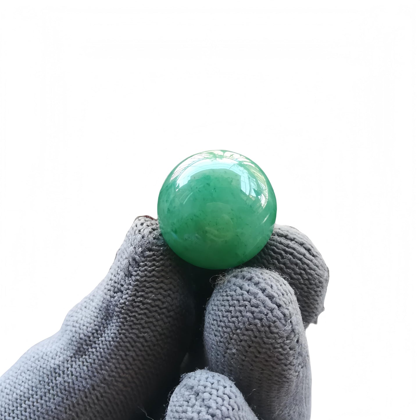 Sunshcat Natural Green Aventurine 0.78 Inchs Crystals and Healing Stone Ball Set,Home Desktop Feng Shui Array Decoration(7 Pieces) ﻿