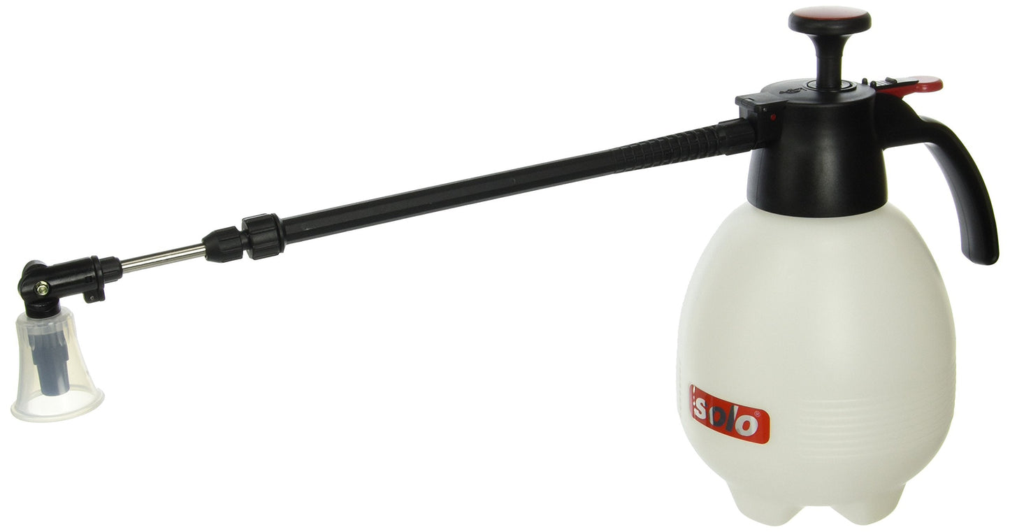 Solo 420 2-Liter One-Hand Pressure Sprayer with Adjustable Telescoping Wand