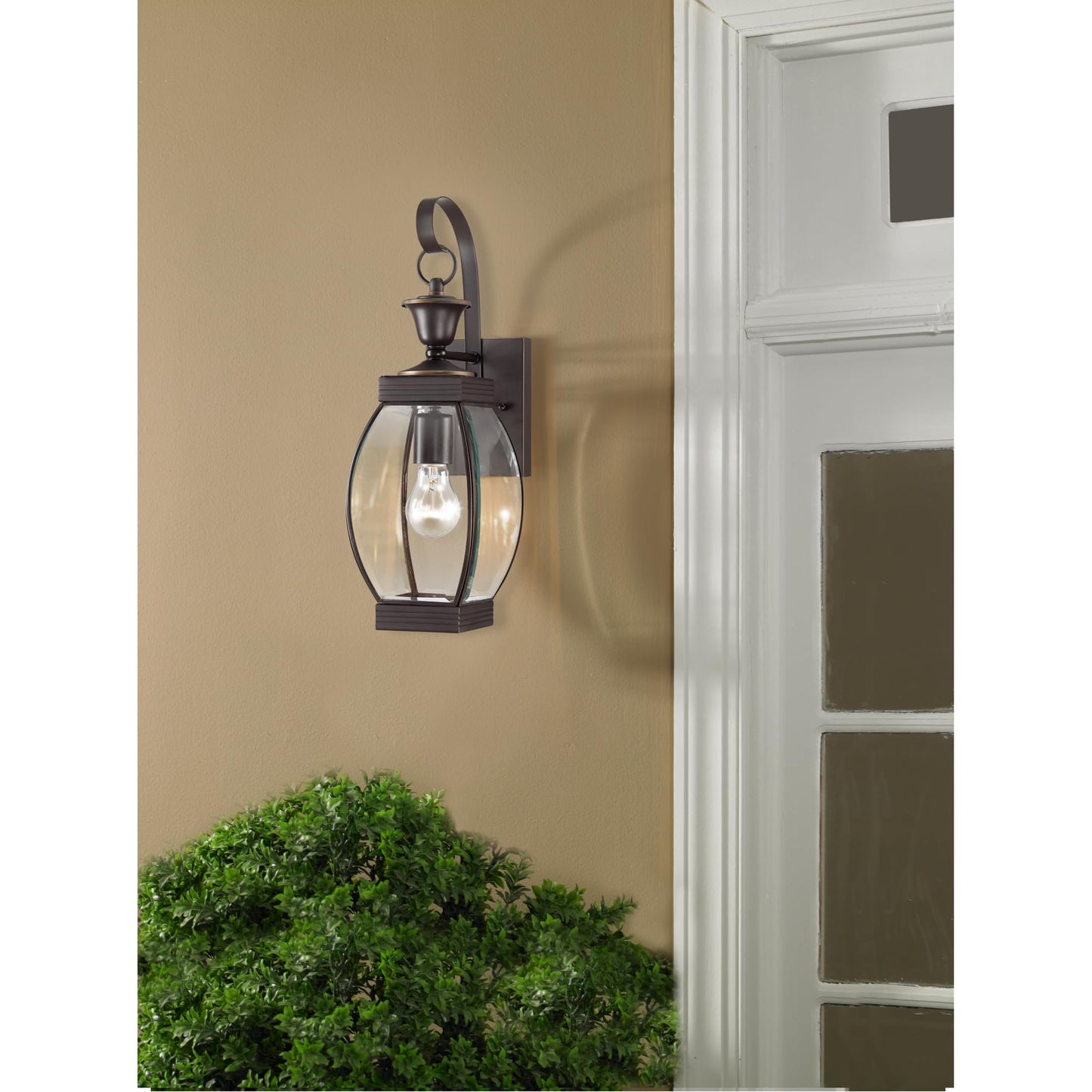 Quoizel Oasis 1-Light Medici Bronze Outdoor Wall Lantern