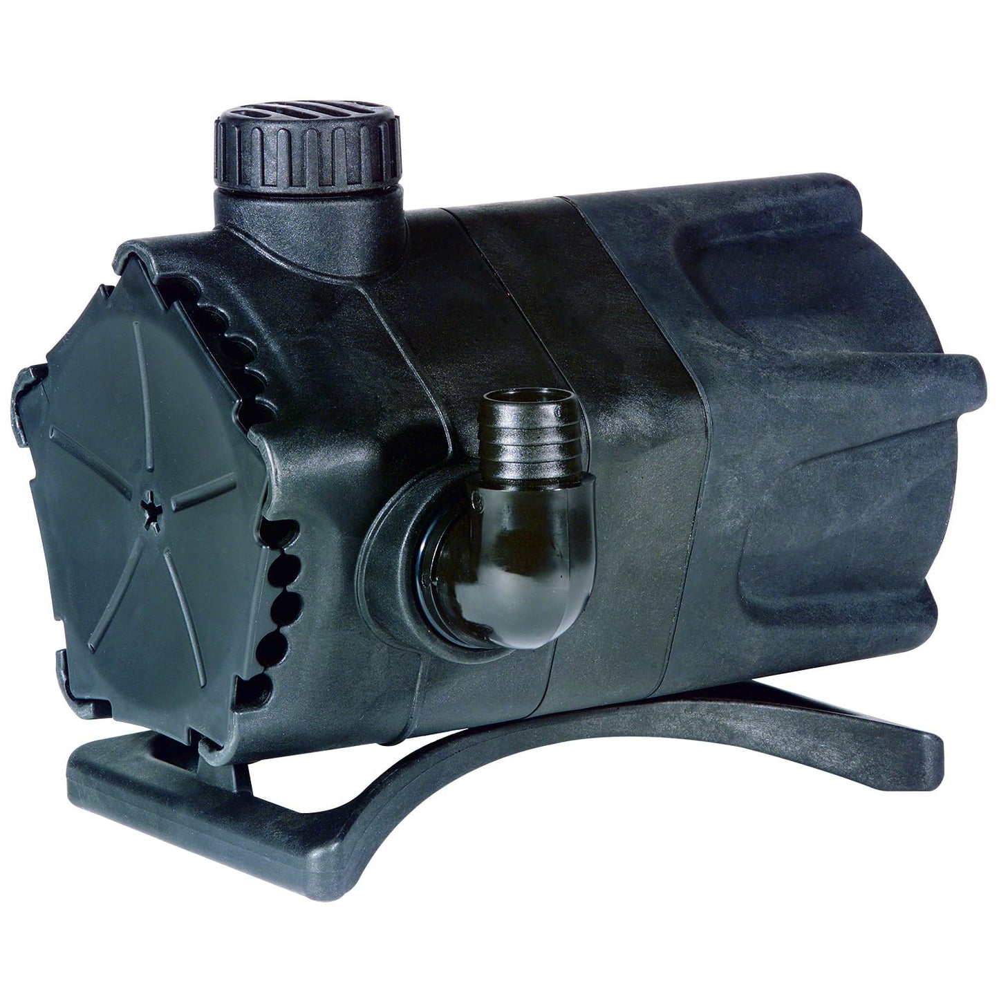 Little Giant WGP-80-PW 115 Volt, 3500 GPH Dual Discharge Direct Drive Submersible Waterfall and Pond Pump, Black, 566417