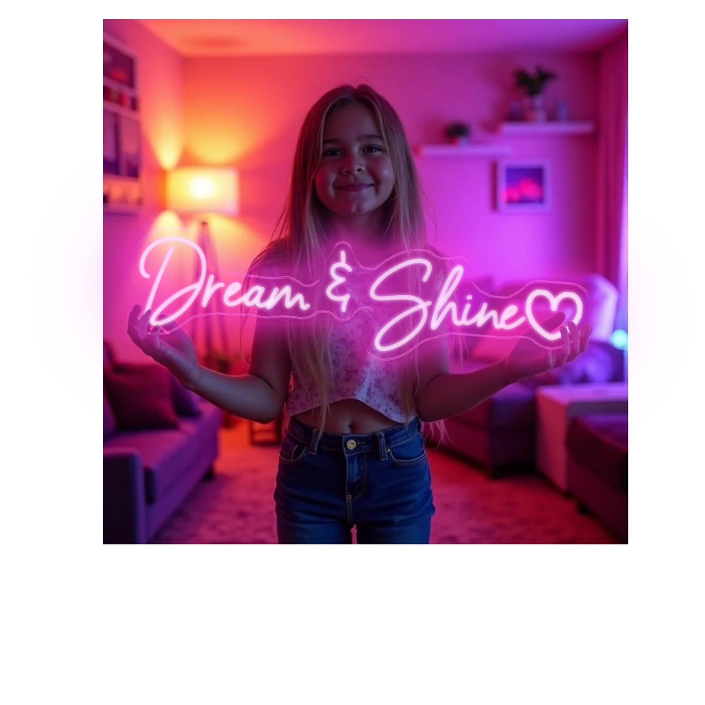 Custom Neon Sign - Personalized LED Wall Decor for Bedroom, Birthday Gift, Wedding, Party, Bar, Salon Decoration