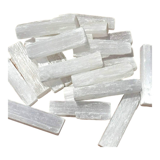 Sawcart 1 Lb Selenite Bulk Rough Raw Natural Crystal Stone Rock for Cabbing Tumbling Lapidary Polishing Wire Wrapping Wicca Reiki Healing Mediation Chakra Balancing Fountain Decoration