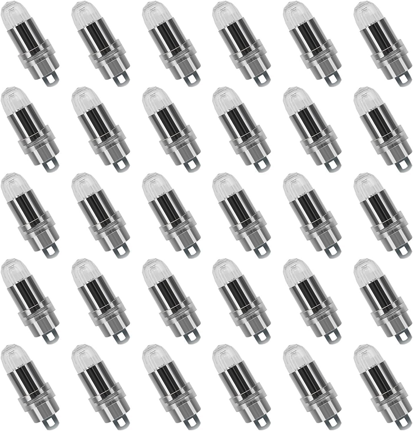30x Battery Operated LED Party Lights Seasonal Lighting for Balloons Paper Lanterns, Waterproof - Warm White