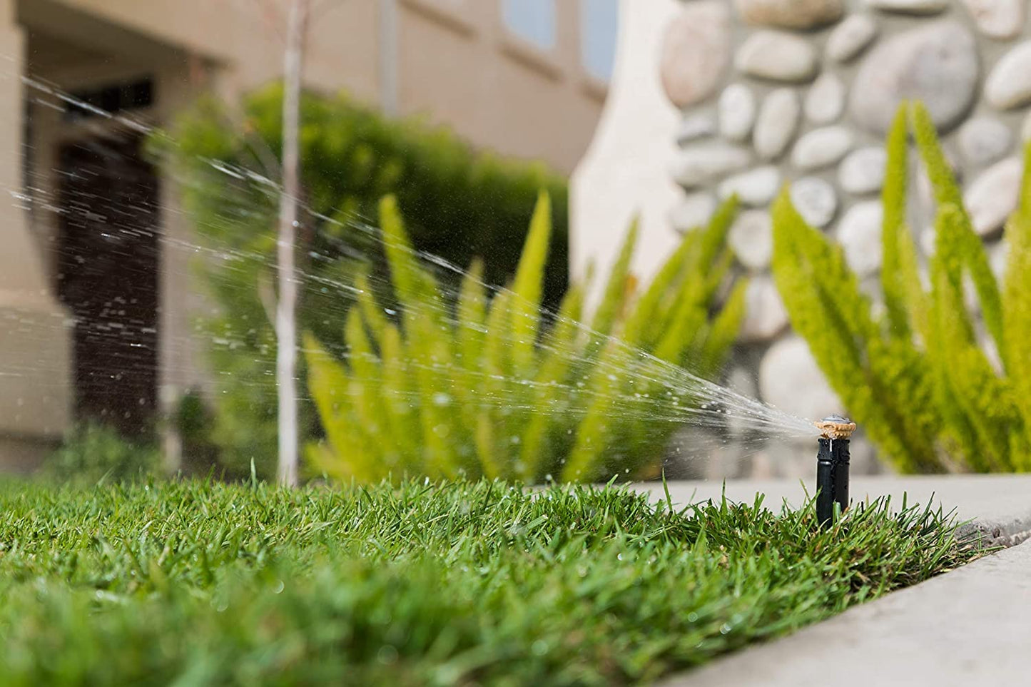 Rain Bird 8SAPROPR Pressure Regulating (PRS) High-Efficiency Pro Rotary Sprinkler, Hand Adjustable 45° - 270° Pattern, 8' - 14' Spray Distance, 4" Pop-up Height