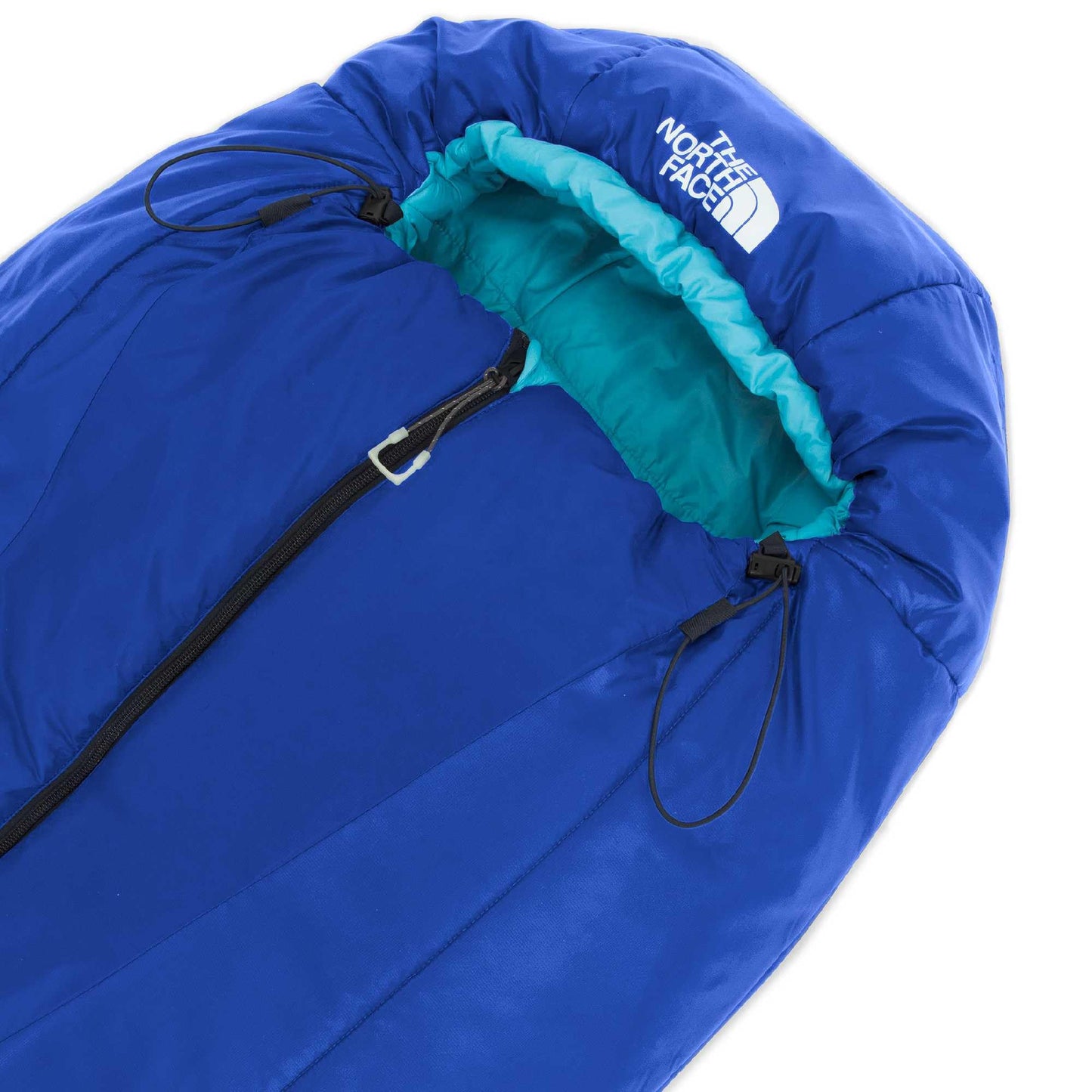 THE NORTH FACE Teen Stormbreak 20F / -7C Backpacking Sleeping Bag - Water Repellent, Fully Insulated, Includes Stuff Sack, TNF Blue/River Ice, Regular