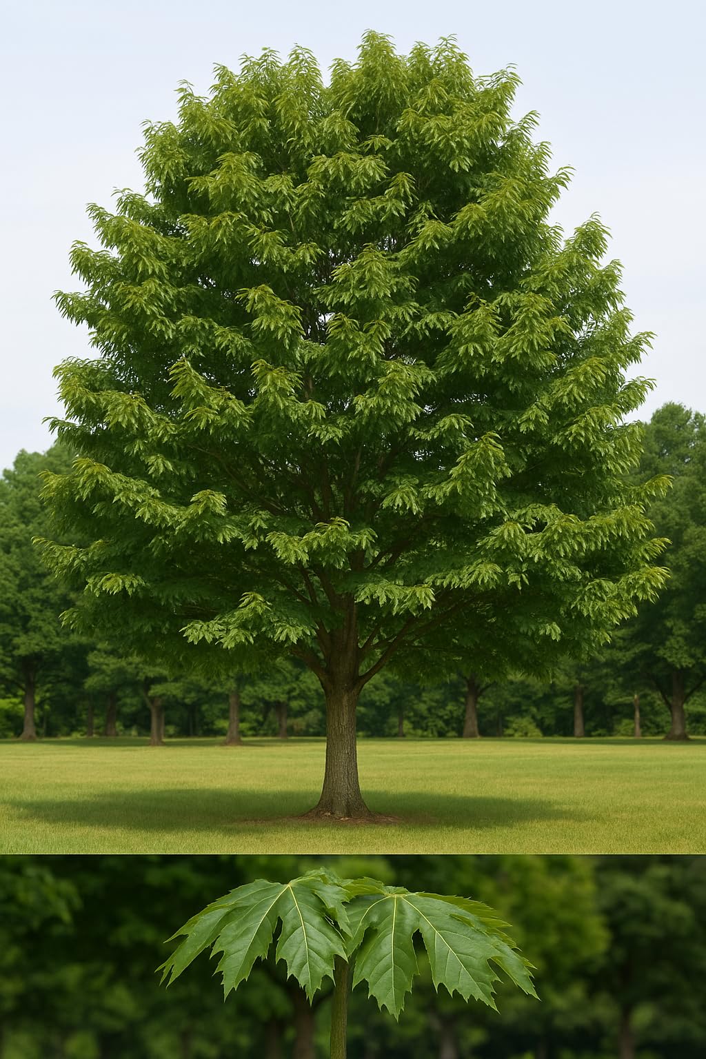 Sawtooth Oak Tree Seedling (6–12") – Fast-Growing Shade Tree with Wildlife Appeal (2 Seedlings)