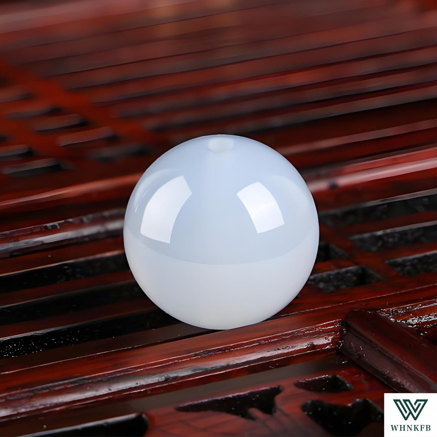 WHNKFB 10mm 50PCS Natural White Agate Round Beads, Banded Loose Stone Beads for Jewelry Making Craft - 4mm 6mm 8mm 10mm Options with Free Elastic Cord