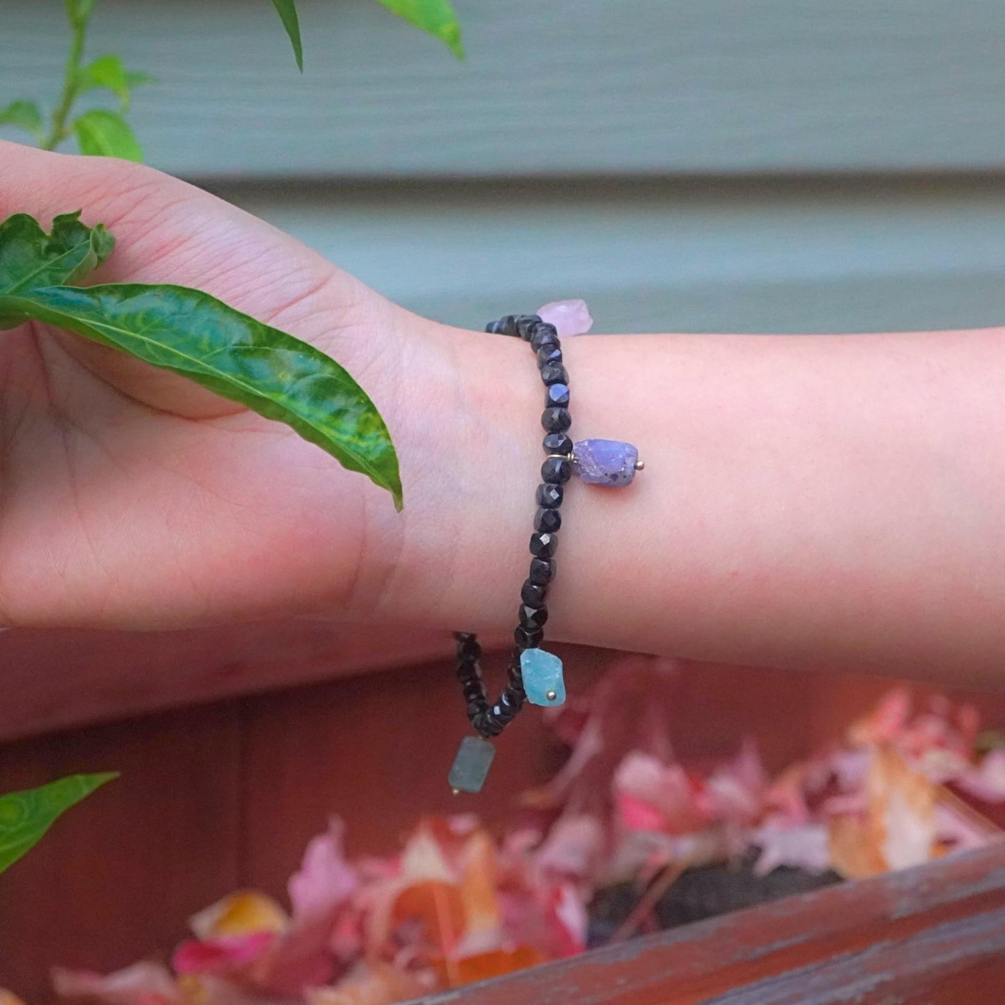 Black Onyx Bracelets for Women - Elegant Chakra Charm Beaded Bracelets for Women - Premium Womens Bracelets with Stunning Energy Balancing Gemstones Onyx for Spiritual Harmony and Style