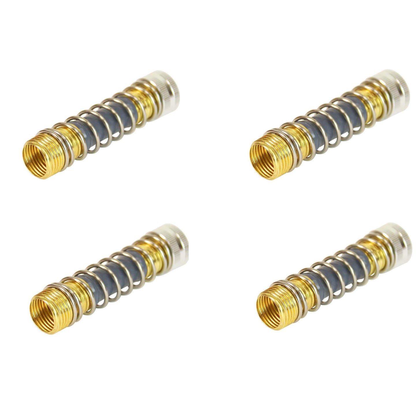Chapin International Chapin 6-9501: Kink Extension 4 Pack, Fits Standard Garden Hoses and Spigot Faucets, Metal and Plastic Construction, Leak-Free, for Landscaping and Outdoor Use