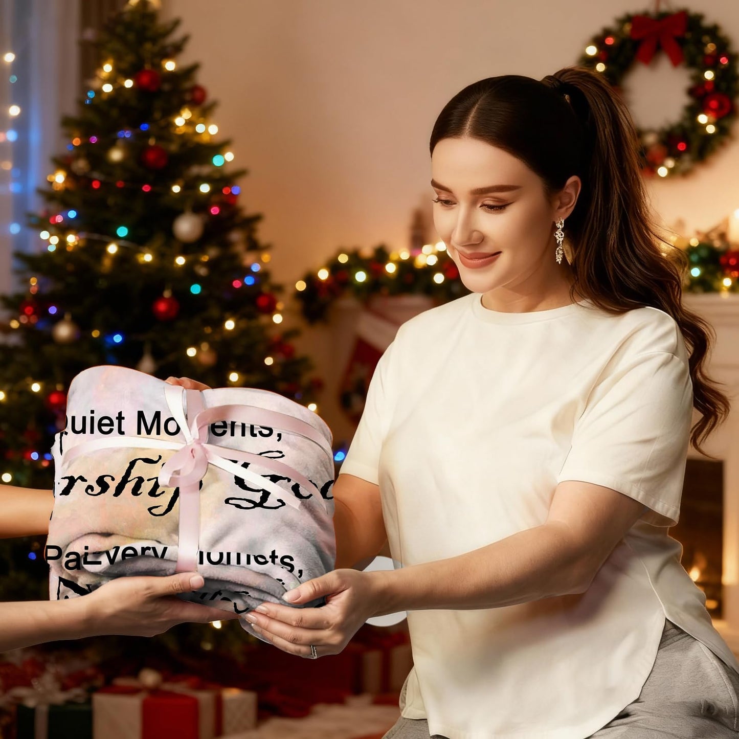 COMFAR Christian Gifts for Women Faith, Inspirational/Religious/Spiritual Gifts for Adults, Soft Throw Blankets for Women/Men, Personalized Blankets for Adults 40"x 50"