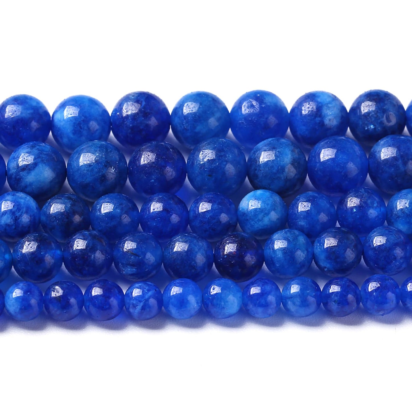 10mm 38pcs Kyanite Jade Stone Round Loose Beads for Jewelry Making DIY Bracelet Necklace