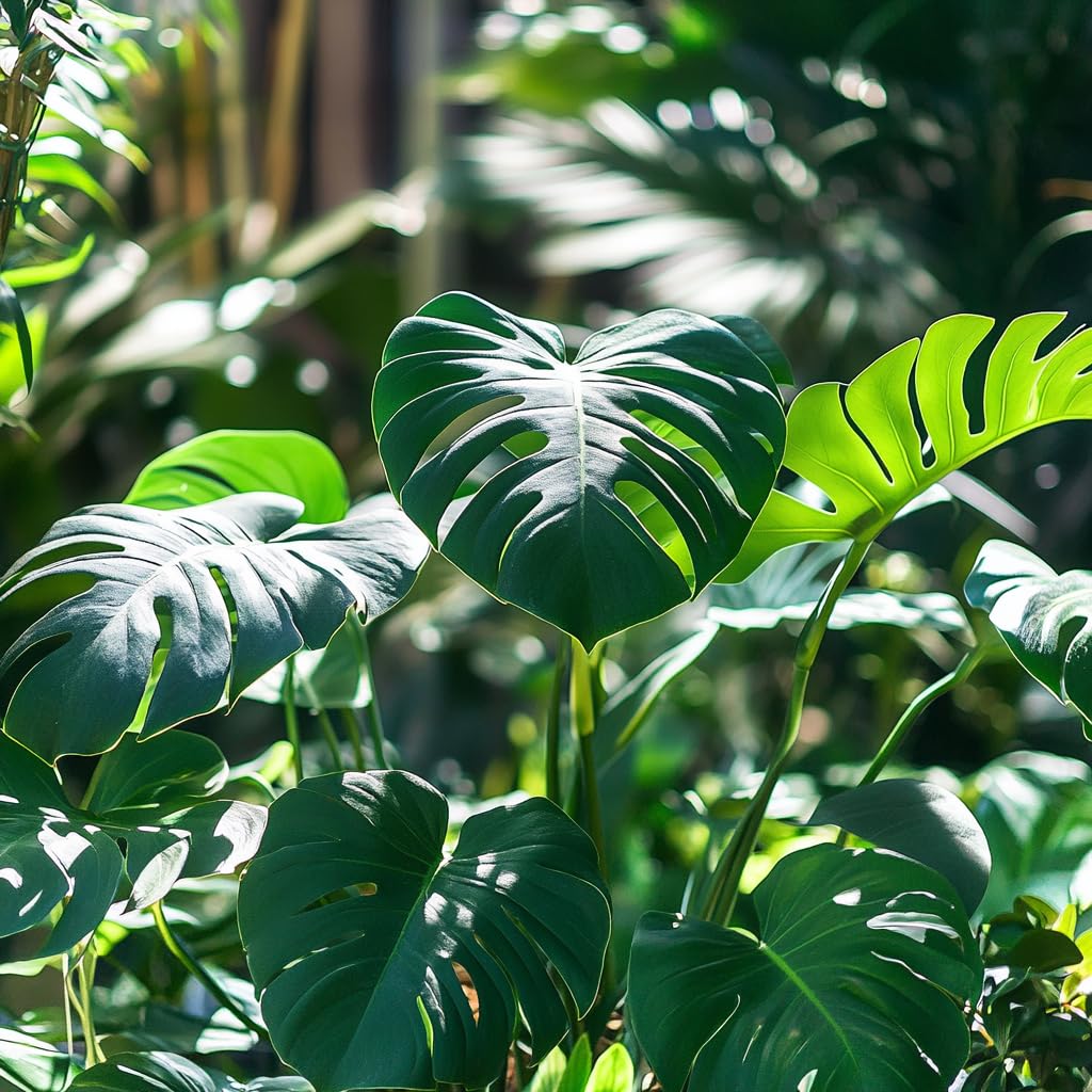 Fresh Monstera Plant Seeds for Planting 50pcs, Exotic Tropical Houseplant Seeds for Indoor & Outdoor Growing | Easy to Grow Monstera Deliciosa Seeds