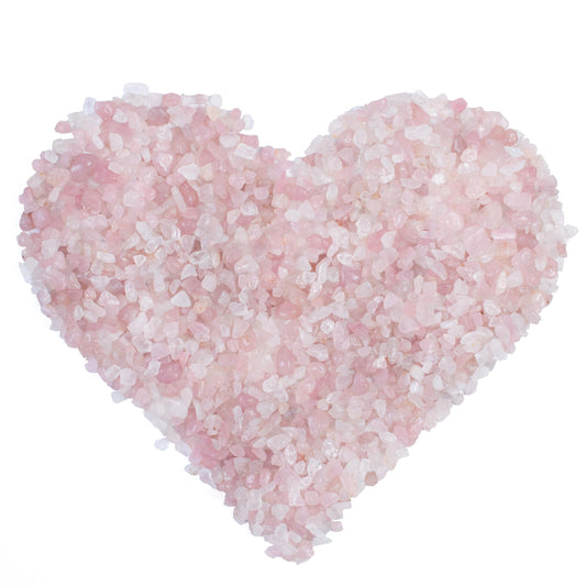 ZAICUS Rose Quartz Crystal Chips Bulk Gemstone Healing Crystal Natural Irregular Shaped Crushed Stone Reik Healing Tumbled Chips Crystal Chips for Witchcraft & Jewelry Making Home Decoration 1 Lb
