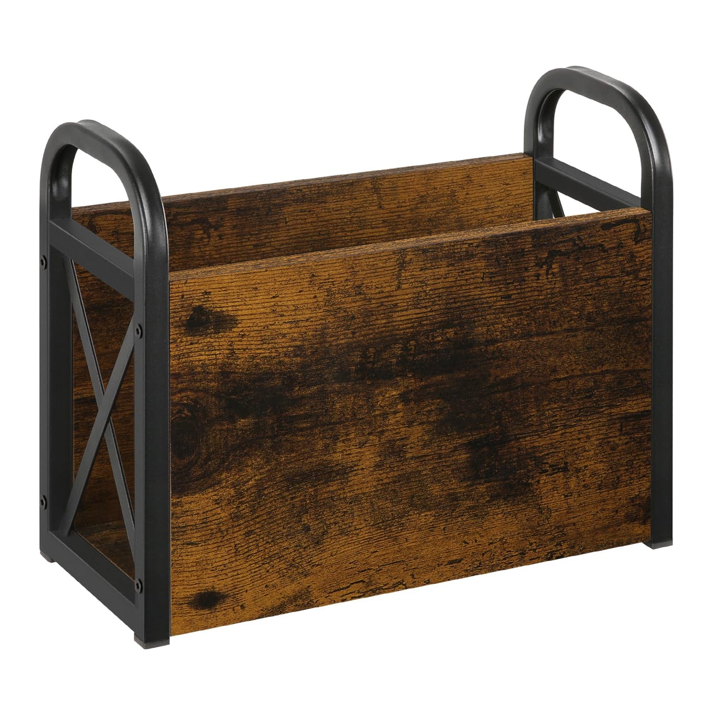 YINMIT Magazine Holder, Magazine Rack Floor, Magazine Storage Basket, Folder Organizer Bin for Books, Newspapers, Tablets