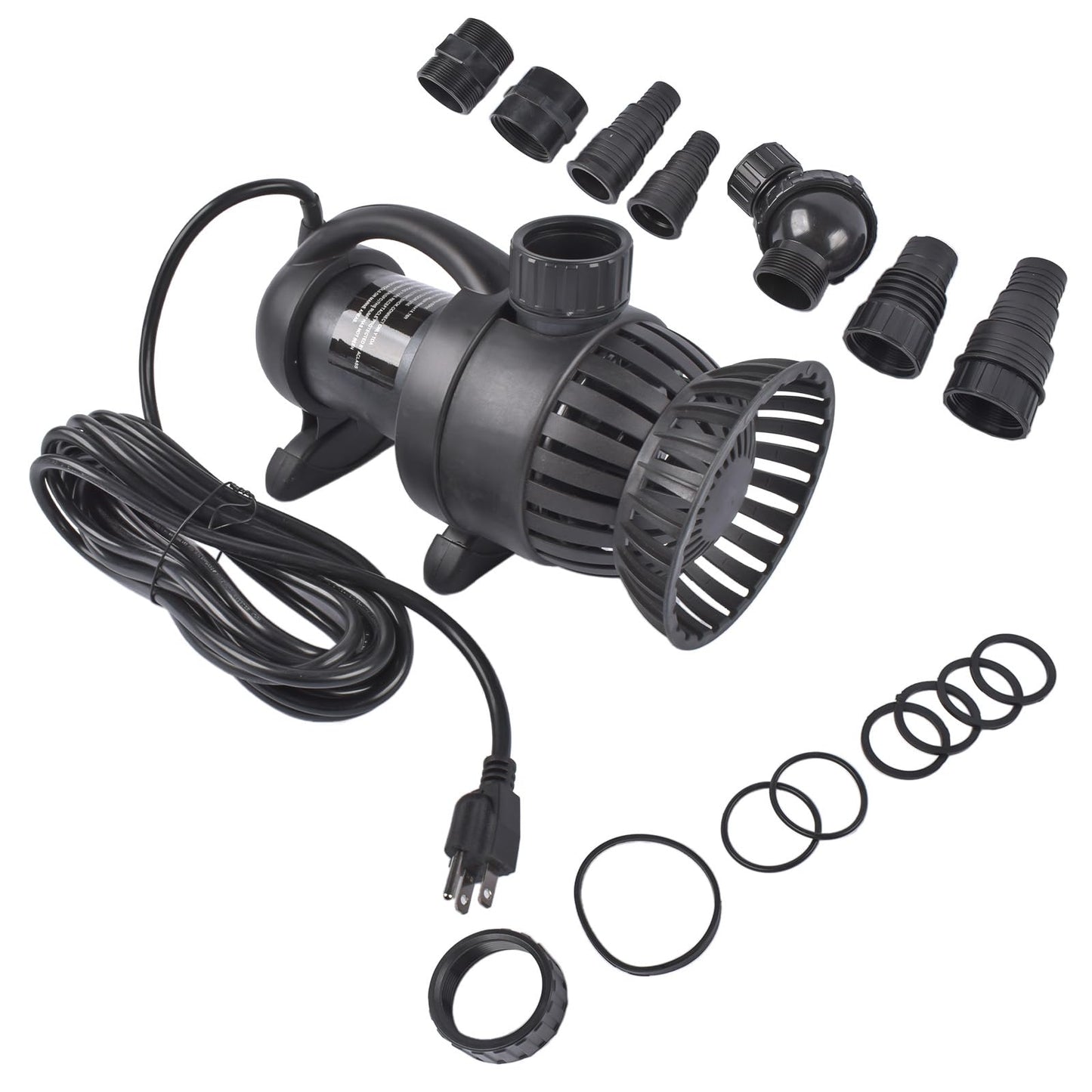TEKKOAUTO 3000 GPH Submersible Water Pump Replacement for Pond Waterfall Fountain Up To 3000 Gallons 91018