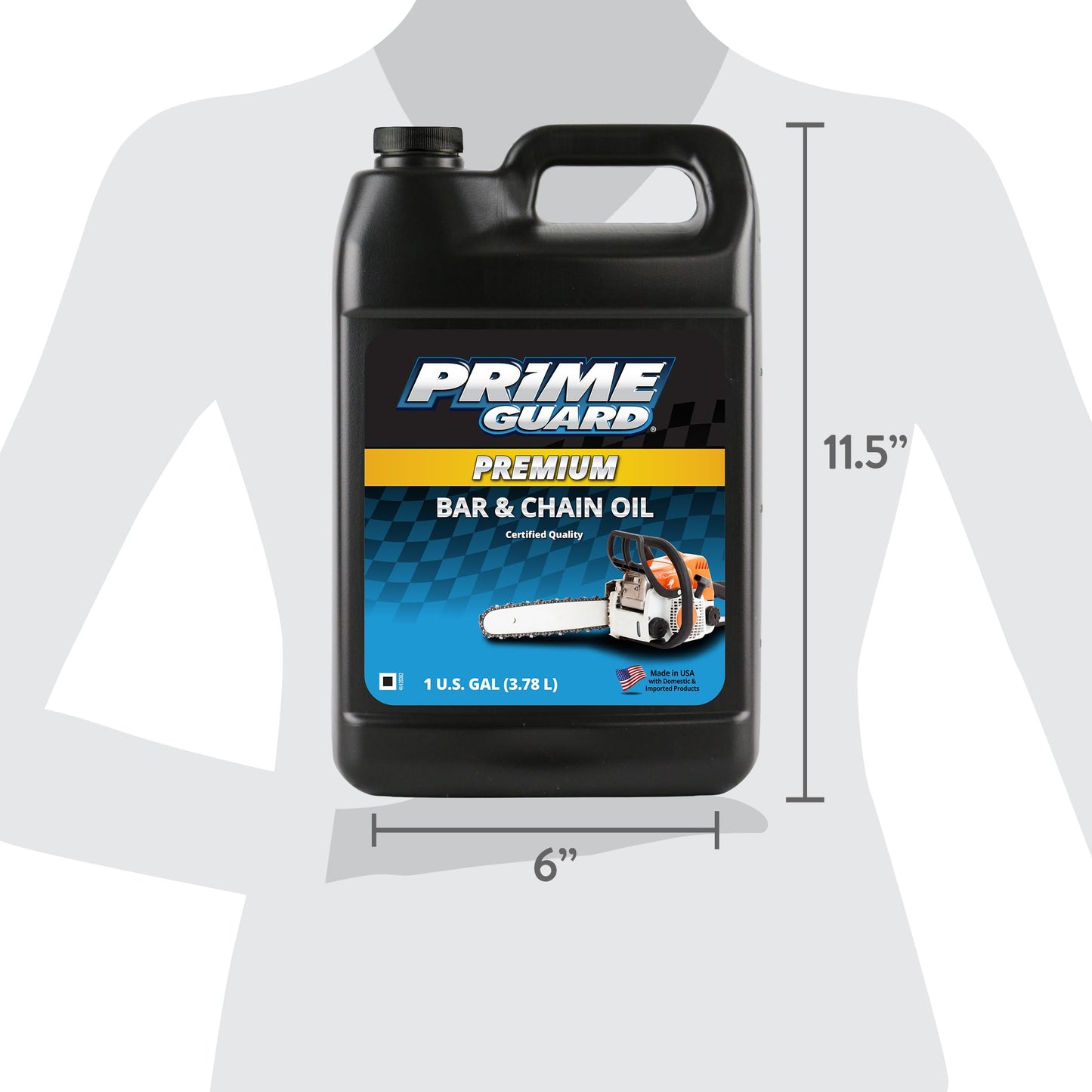 Prime Guard Bar & Chain Oil - 1 Gallon (Pack of 1)