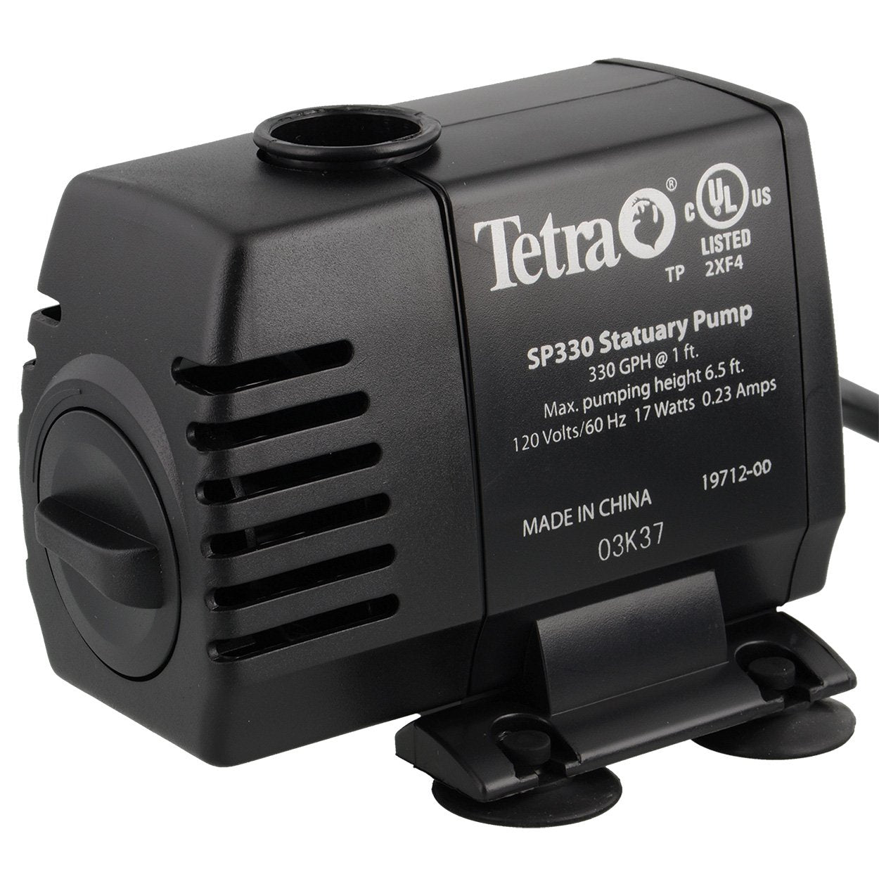 Tetra Pond Statuary Pump 330, Powers Medium and Large Fountains