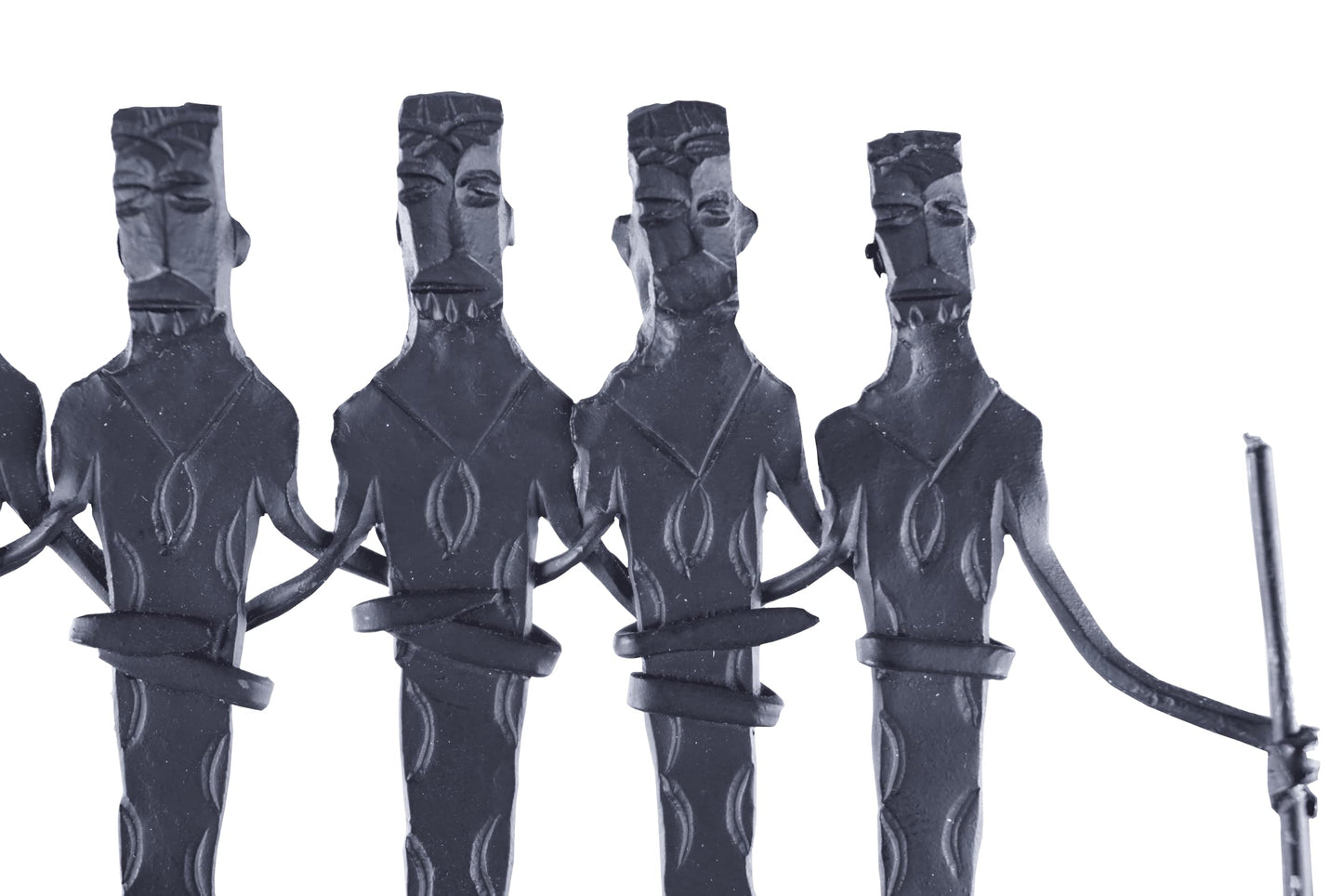 SHILP KATHA Bastar Antique Art for Home Décor — Handmade Showpiece for Living Room | Walking Tribals for Gifting