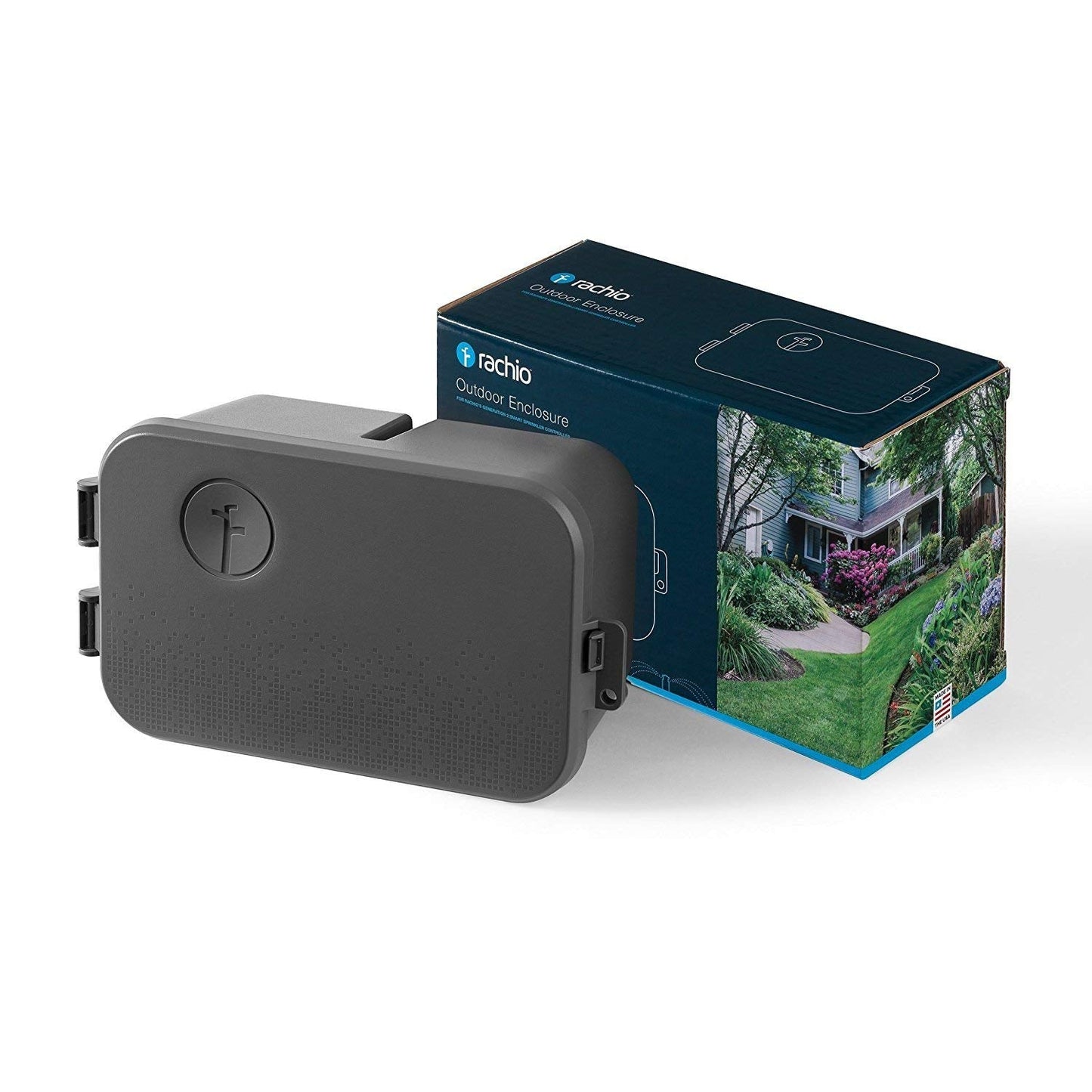 Rachio 3 Smart Bundle: Includes Rachio 3rd Generation-16 Zone Smart Sprinkler Controller (Alexa Compatible w/ Hyperlocal Weather Intelligence Plus & Rain Skip) & Rachio Weatherproof Outdoor Enclosure