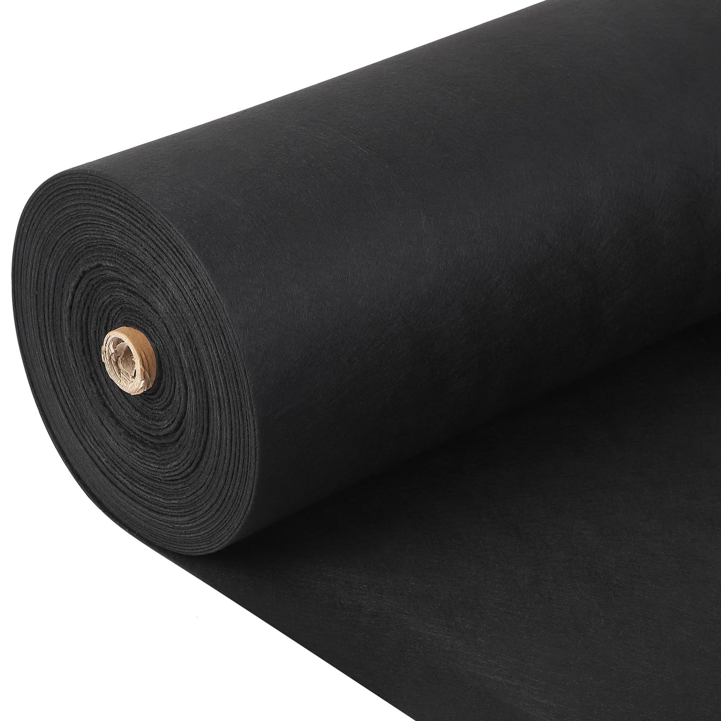 GarveeLife Geotextile Landscape, 6 ft x 50 ft & 6 oz Geotextile Fabric, PP Drainage 350N Tensile Strength & 440N Load Capacity, for Driveway & Road Stabilizationr, Erosion Control, French Drains
