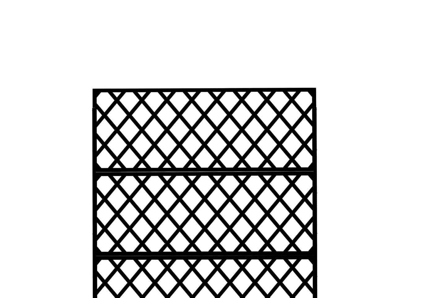 Amenitlif Galvanized Steel Raised Garden Bed with Trellis, Large Outdoor Planter Box with Lockable Casters & Drainage Holes, Privacy Screen Planter for Climbing Plants, 71"X35"X16"