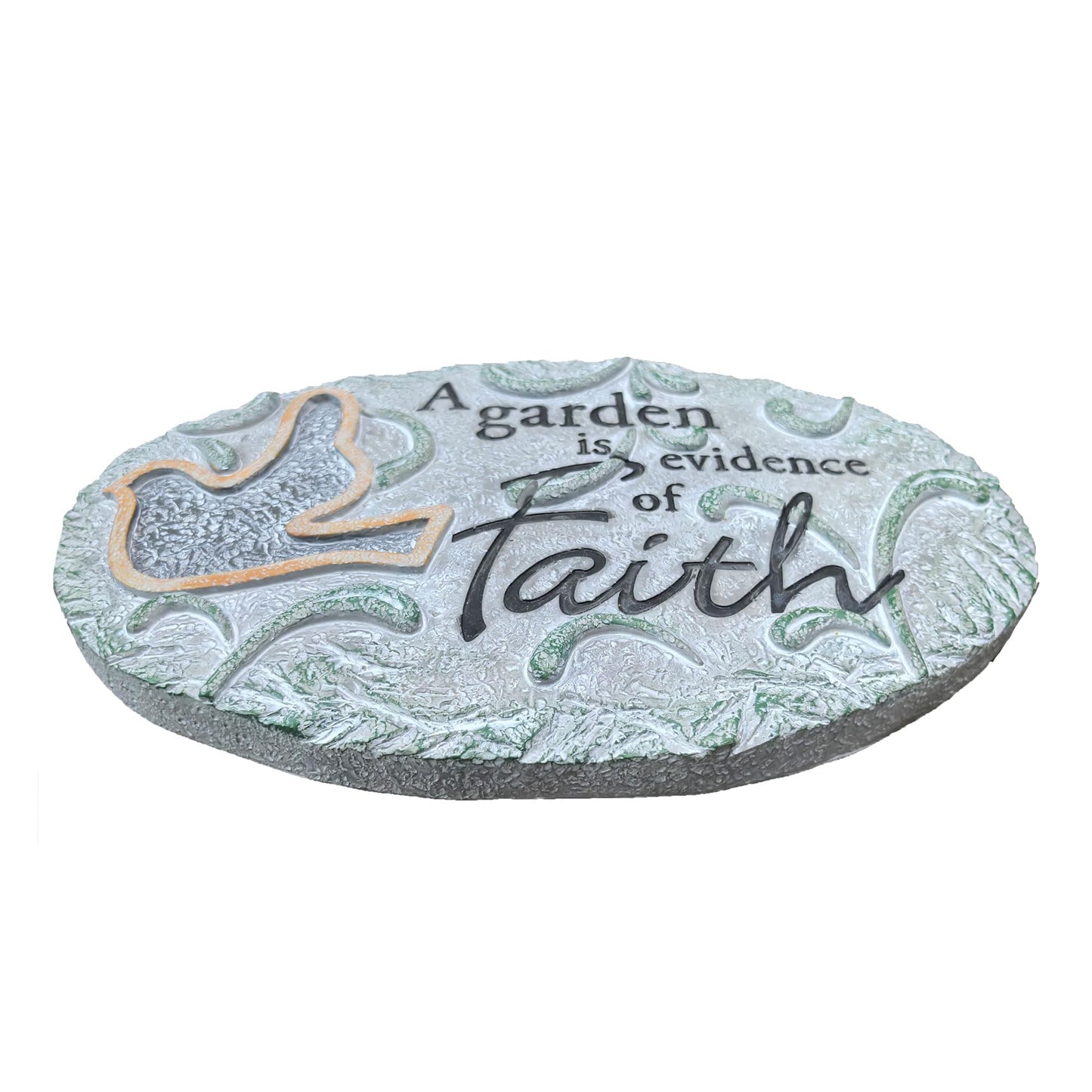 Nattol Versatile Dove Garden Stone, Stepping Stone & Wall Decor for Indoor & Outdoor Use