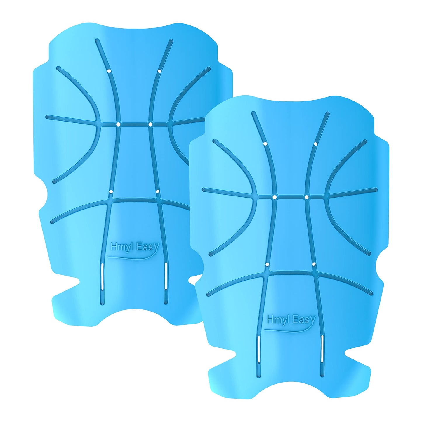 Hmyl Easy Breathable Pocket Knee Pad Insert for Work Pants/Bibs, Uniforms, and Tactical Pants, Men’s Heavy Duty Pocket Knee Pads for Construction, Flooring, and Garage, 11.5''×7.9''×0.45'', Blue
