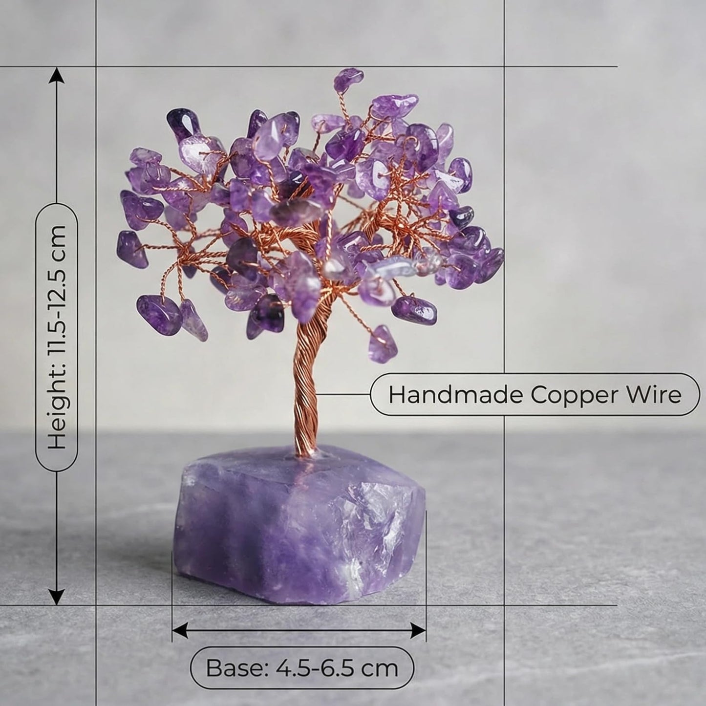 Tree of Life Healing Crystal Trees for Home Decor, Crystal Tree of Life Sister Birthday Gifts Home Decor Birthday Gift for Mom Positive Energy New House Warming Gifts for Women