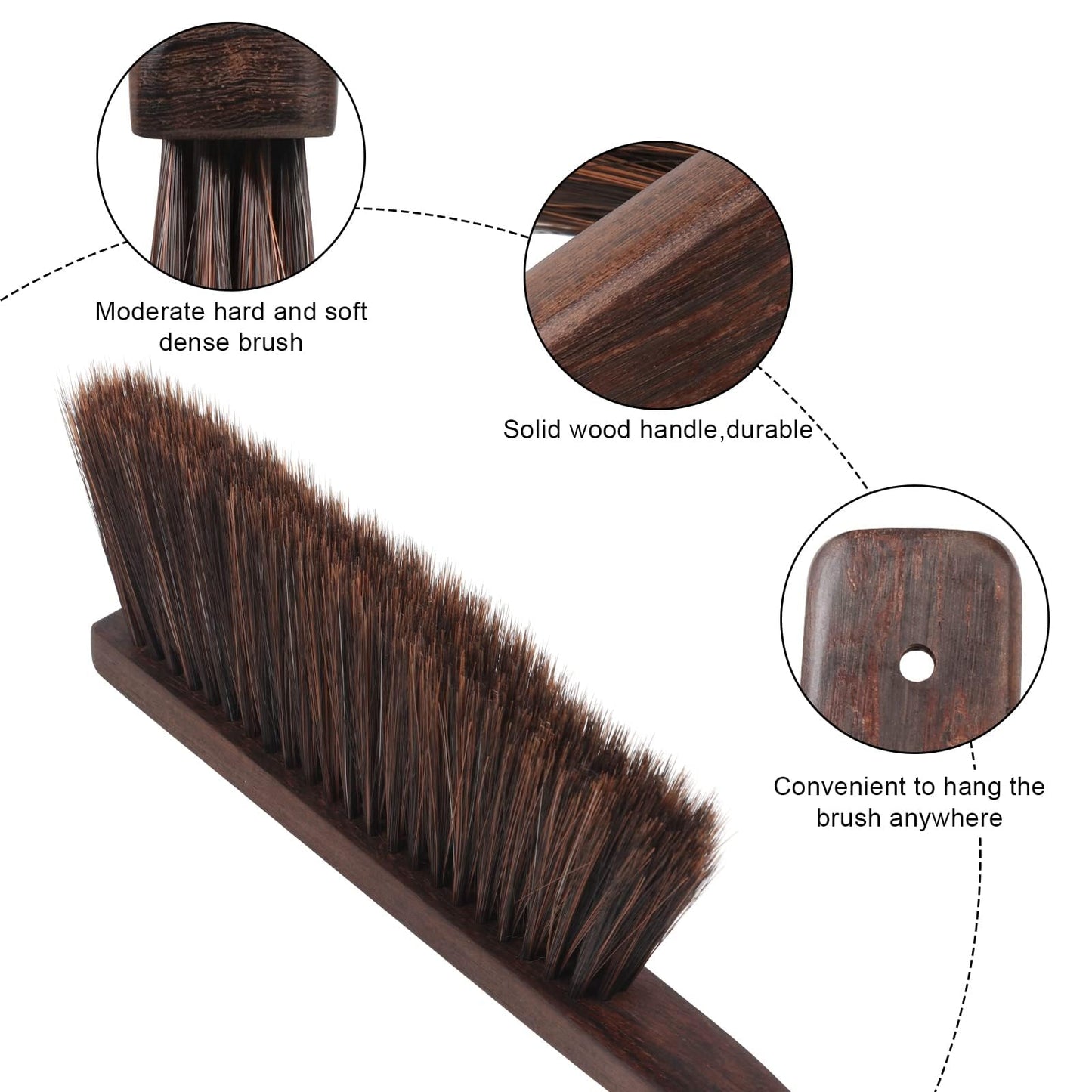 Dust Pan and Brush Set-Handheld Angled DustPan and Hand Broom Set, Large dust pan with handle,Heavy Duty Metal Dustpan and Brush Set Home For Small Item Sweeping Rubber Coated Easy to Grasp Handle
