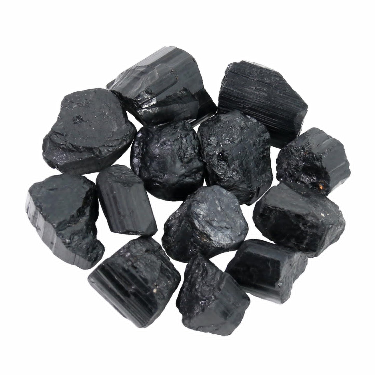 Nvzi Raw Black Tourmaline Crystals Bulk, Real Gemstones and Crystals, Rocks and Minerals, Healing Crystals, Quartz Crystals and Healing Stones, Cuarzos Originales De Energia Y Piedras(1LB)