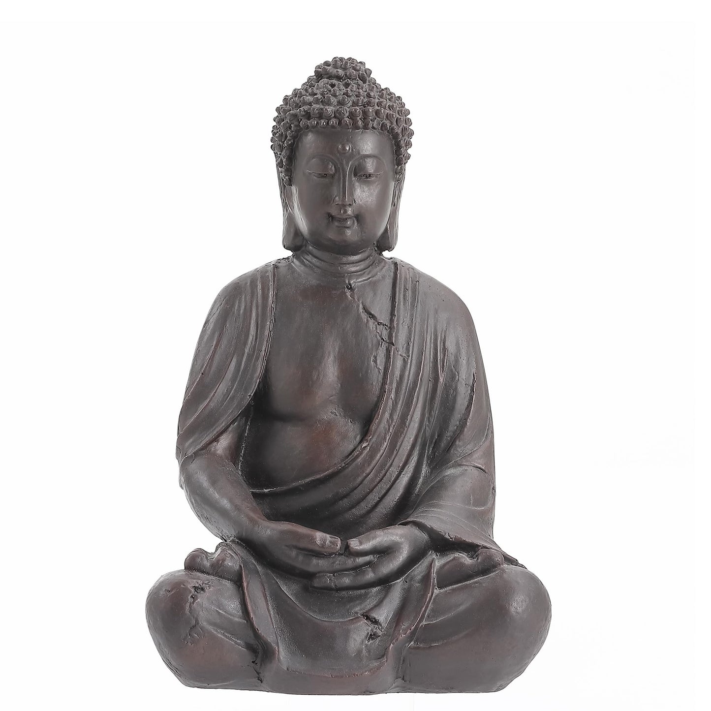 Phaxth 15" Buddha Statue Outdoor, Buddha Statues for Home Decor Indoor, Zen Decor Buda Garden Statues for Yard, Patio Gift