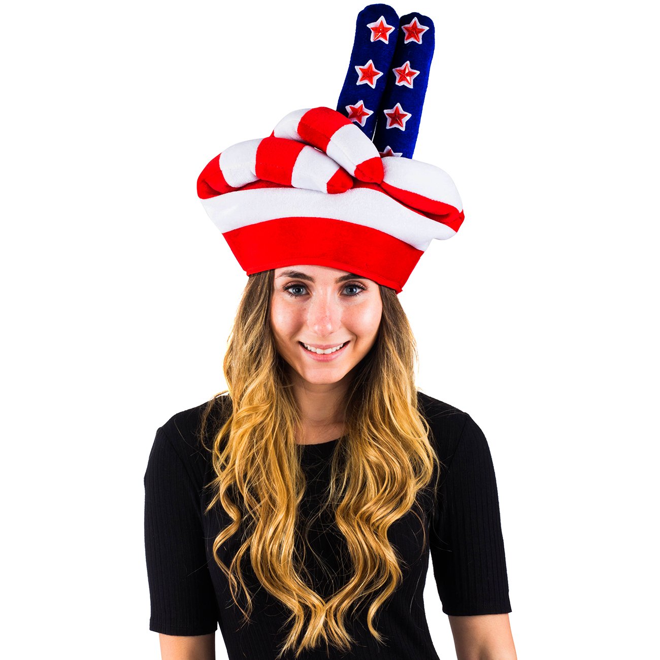 Funny Party Hats 6 Assorted Dress Up Costume & Party Hats