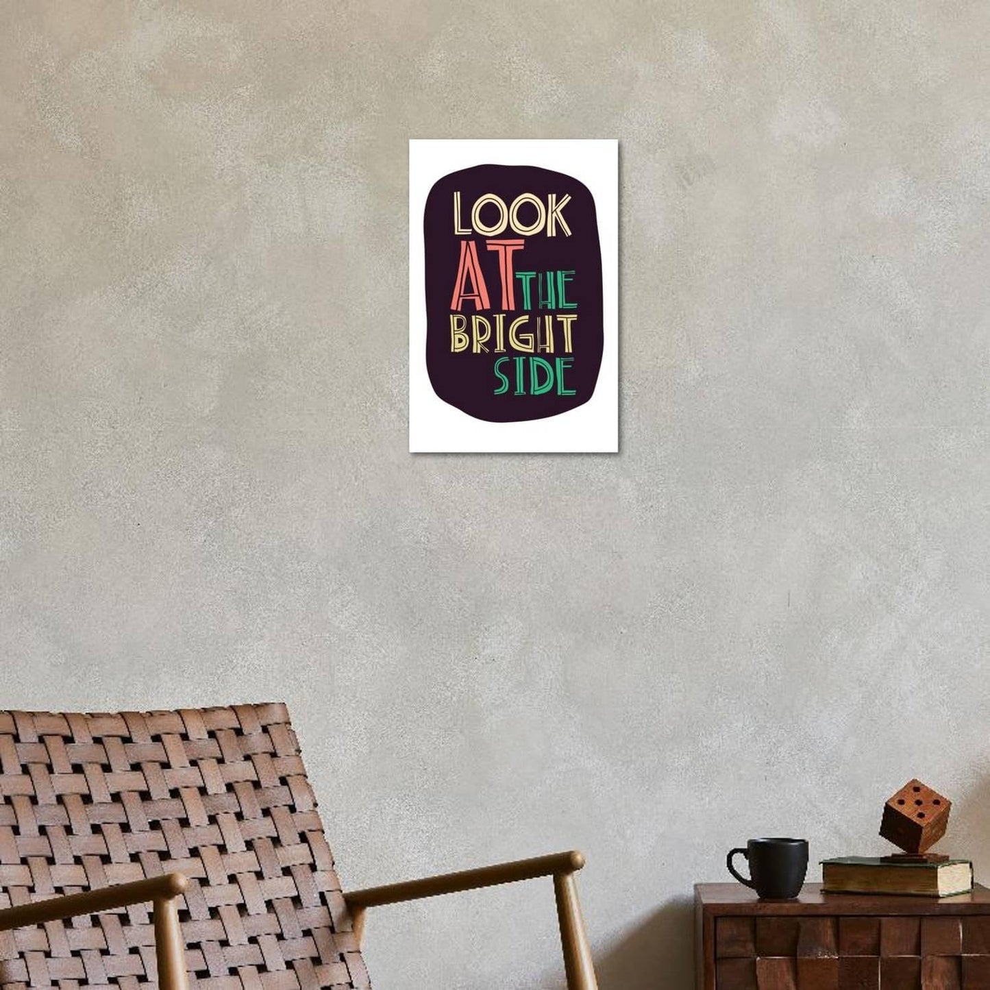 ART.COM Wall Art Print Typographic Background Design by Vanzyst, 16" x 24"