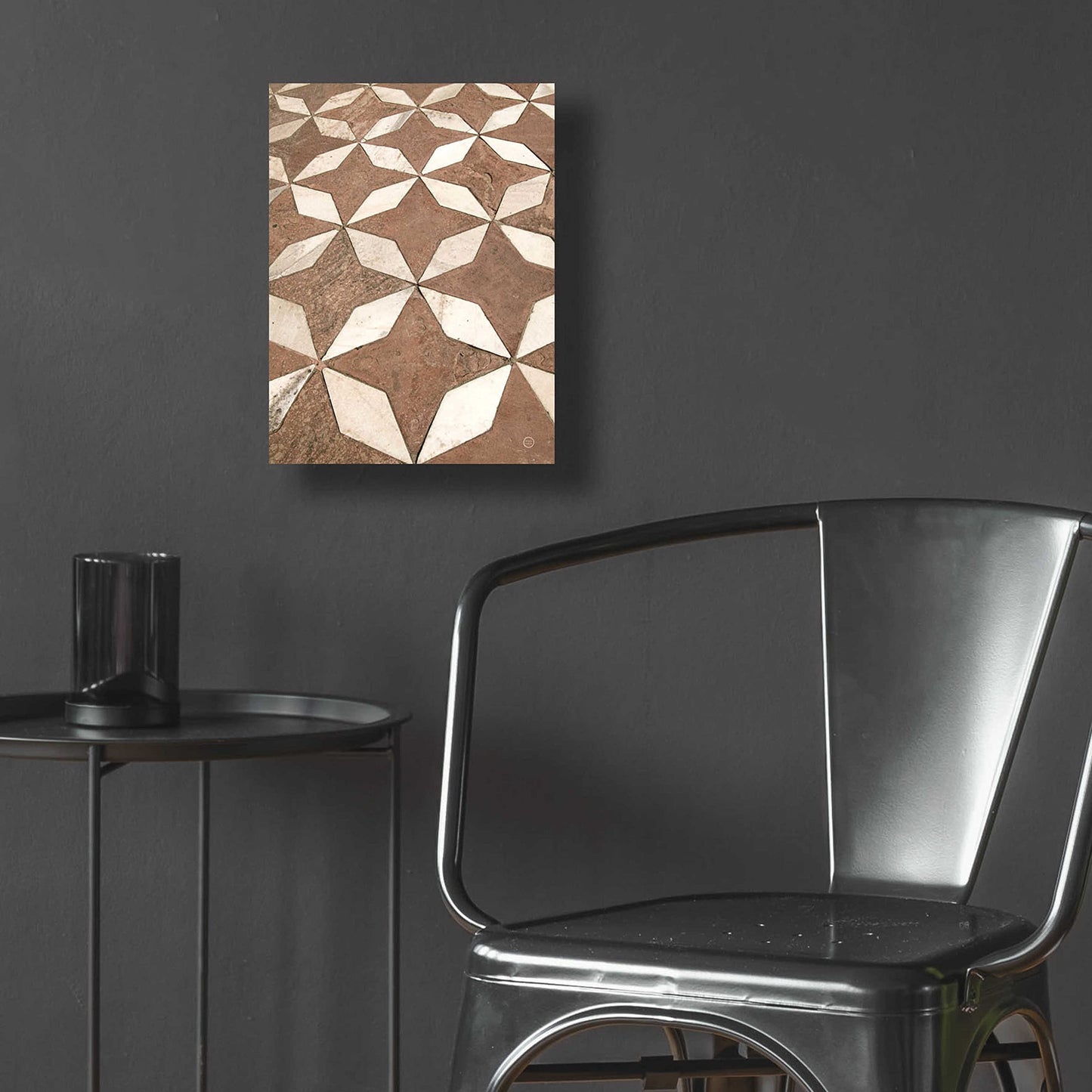 Epic Art 'Mosaic III' by Nathan Larson, Acrylic Glass Wall Art, 12"x16"