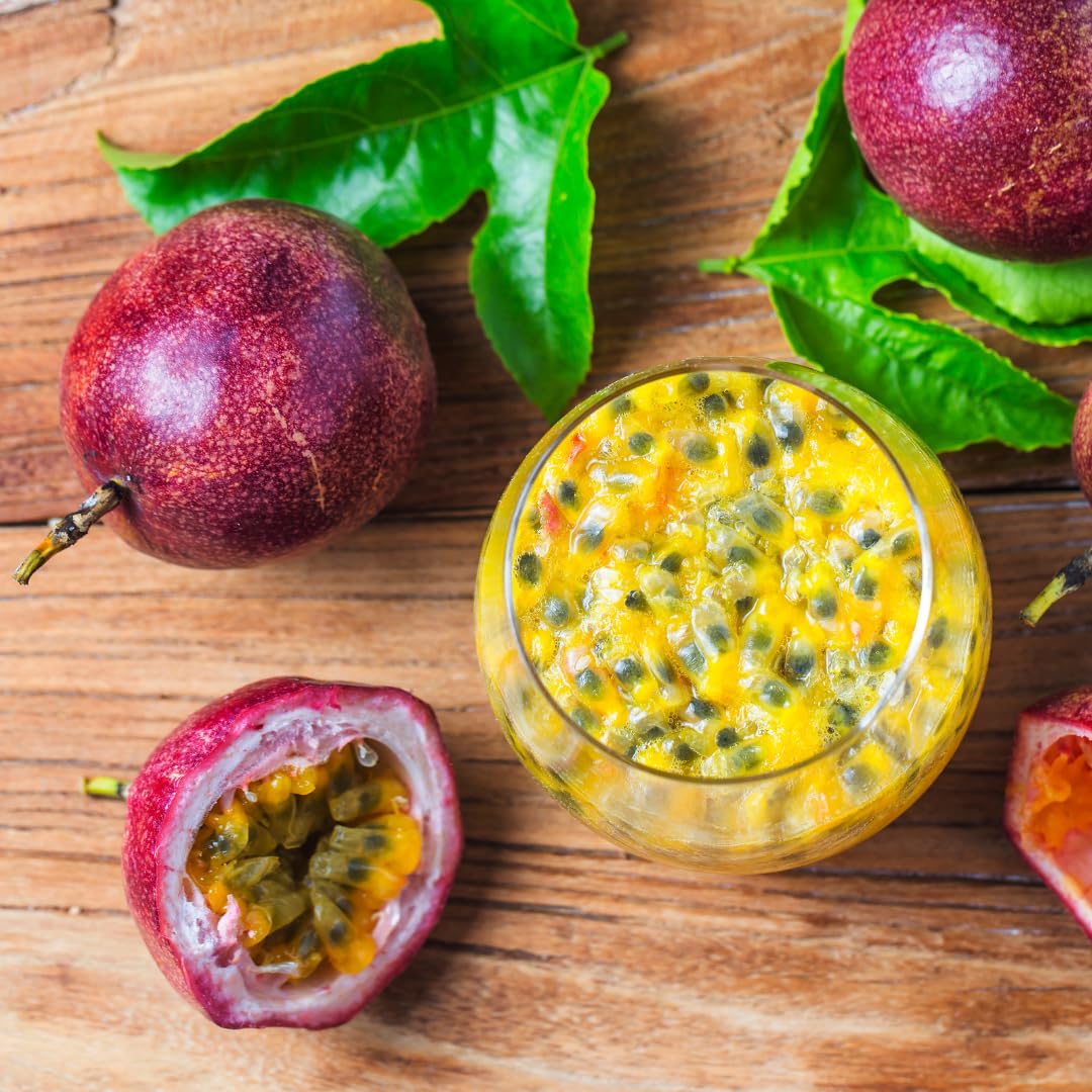 2 Passion Fruit Plant, Passion Fruit Tree, Purple Passion Fruit - Purple