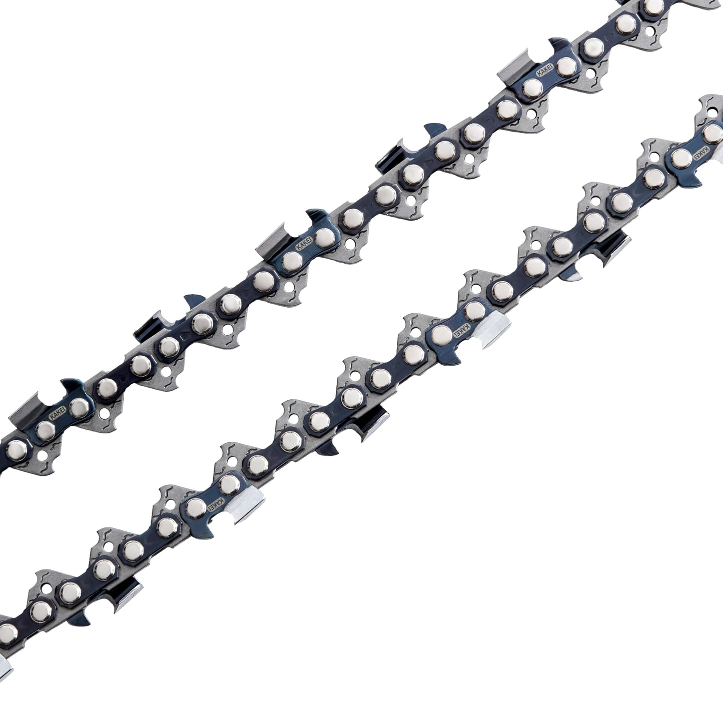 KAKEI 20 Inch Chainsaw Chain 3/8" Pitch .050" Gauge 72 Drive Links- 33RS 72 Fits MS311 MS391, Husqvarna 455 (Rancher), 460 (Rancher), Poulan Pro and More- E72 (3 Chains) - Full Chisel