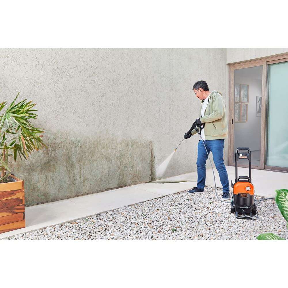 BLACK+DECKER Electric Cold Water Pressure Washer, 2,000 MAX PSI, 1.2 GPM (BEPW2000)