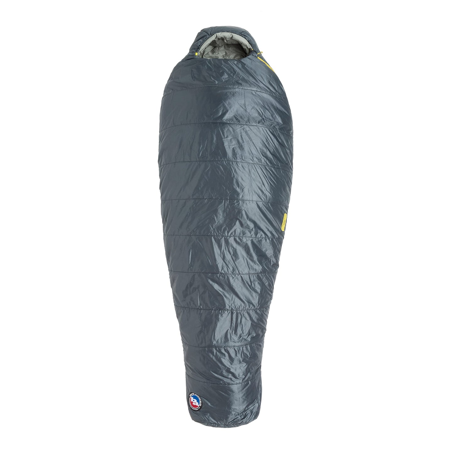 Big Agnes Anthracite - Backpacking Sleeping Bag, 3 Season, Lightweight, Compact, Slate, 30 Degree (Left-Zip), Long