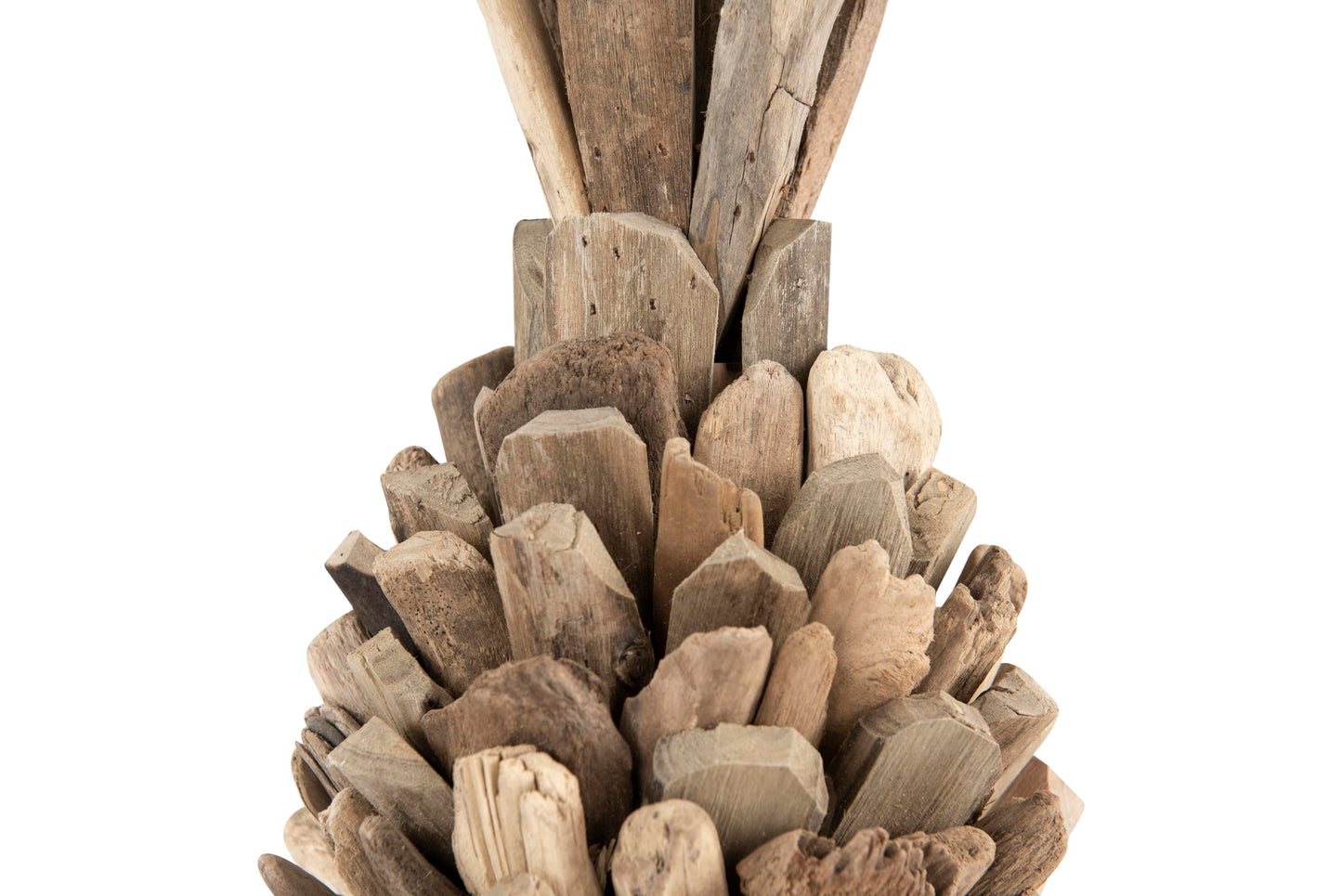 Creative Co-op Pure Driftwood Pineapple Decoration, Brown