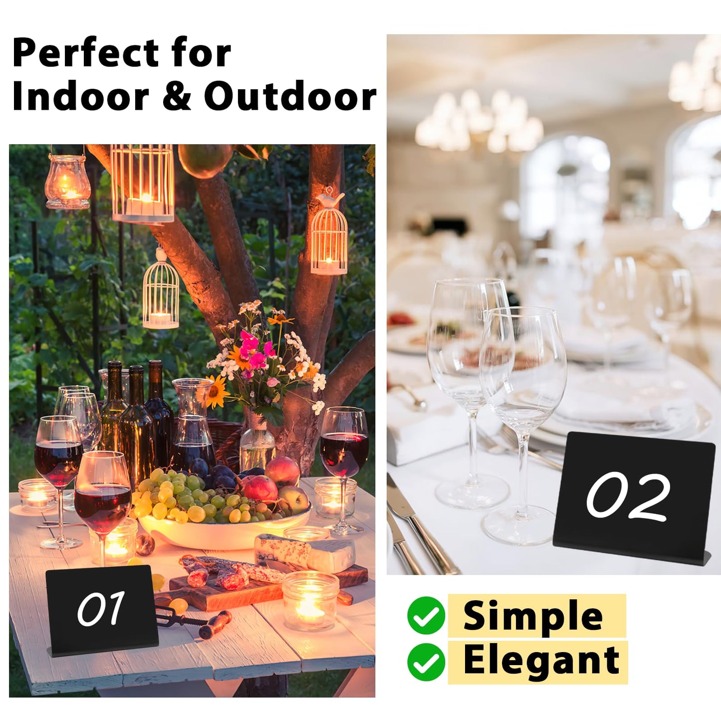 12 Pcs Mini Chalkboard Signs, 4"x3" Reusable PVC Food Labels for Party Buffet, Small Table Place Cards, Durable Chalk Board Signs for Tables, Birthday, Weddings, Bakery, Event Decoration (L Shape)