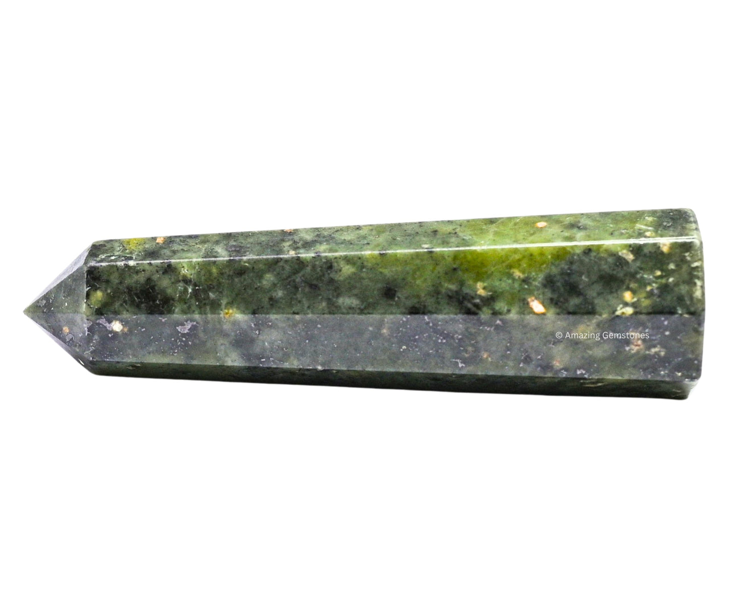 Amazing Gemstone Green Jade Crystal Towers - Natural Healing Crystal Point Obelisk for Reiki Healing and Crystal Grid (2" to 3" INCH)