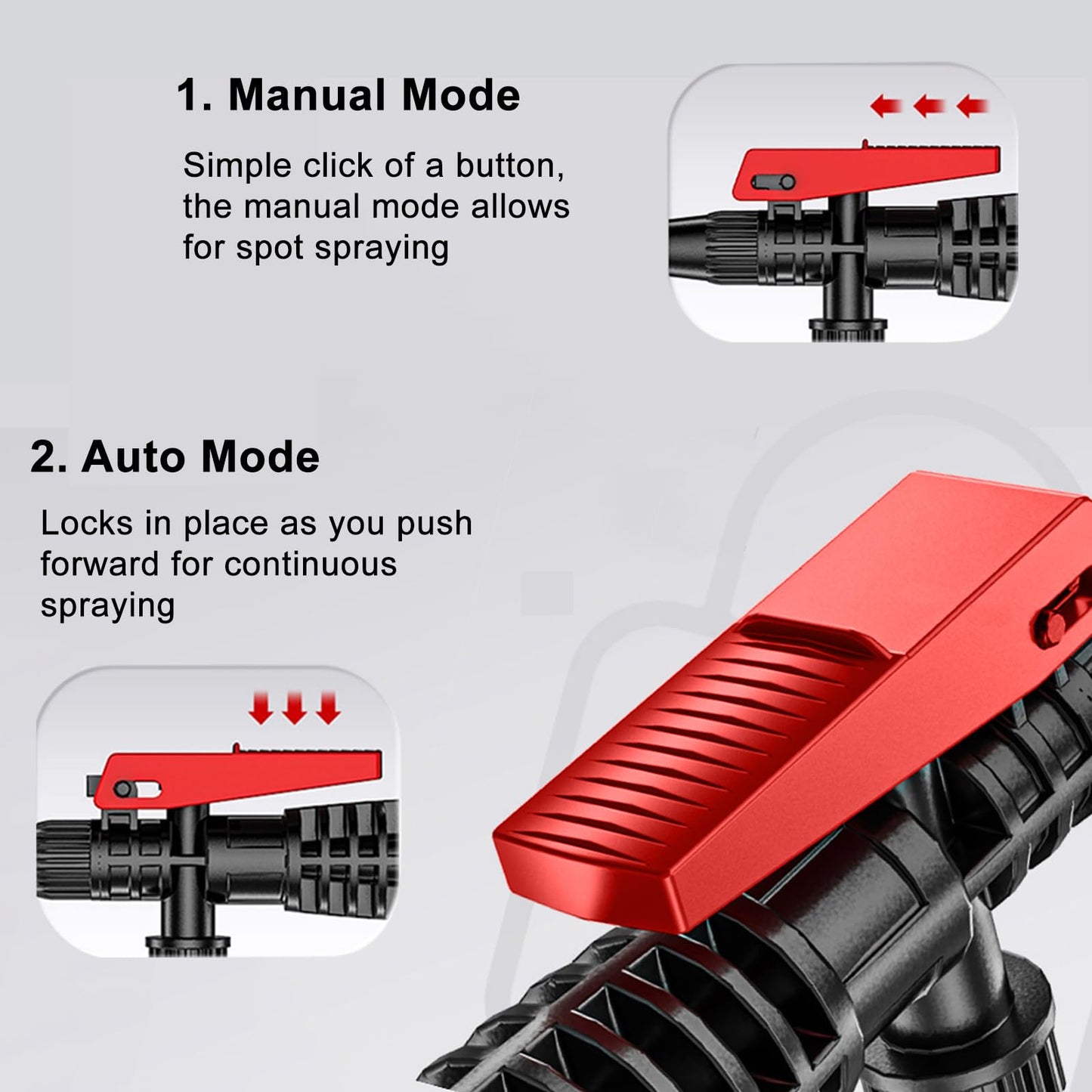 Battery Powered Sprayer Compatible for Milwaukee 12V Batteries, 1.35 Gal Handheld Garden Sprayer, 3 Nozzles, Extendable Pole, Electric Pump Sprayer for Yard, Farm, Plants, Weeds, Lawn Care(No Battery)