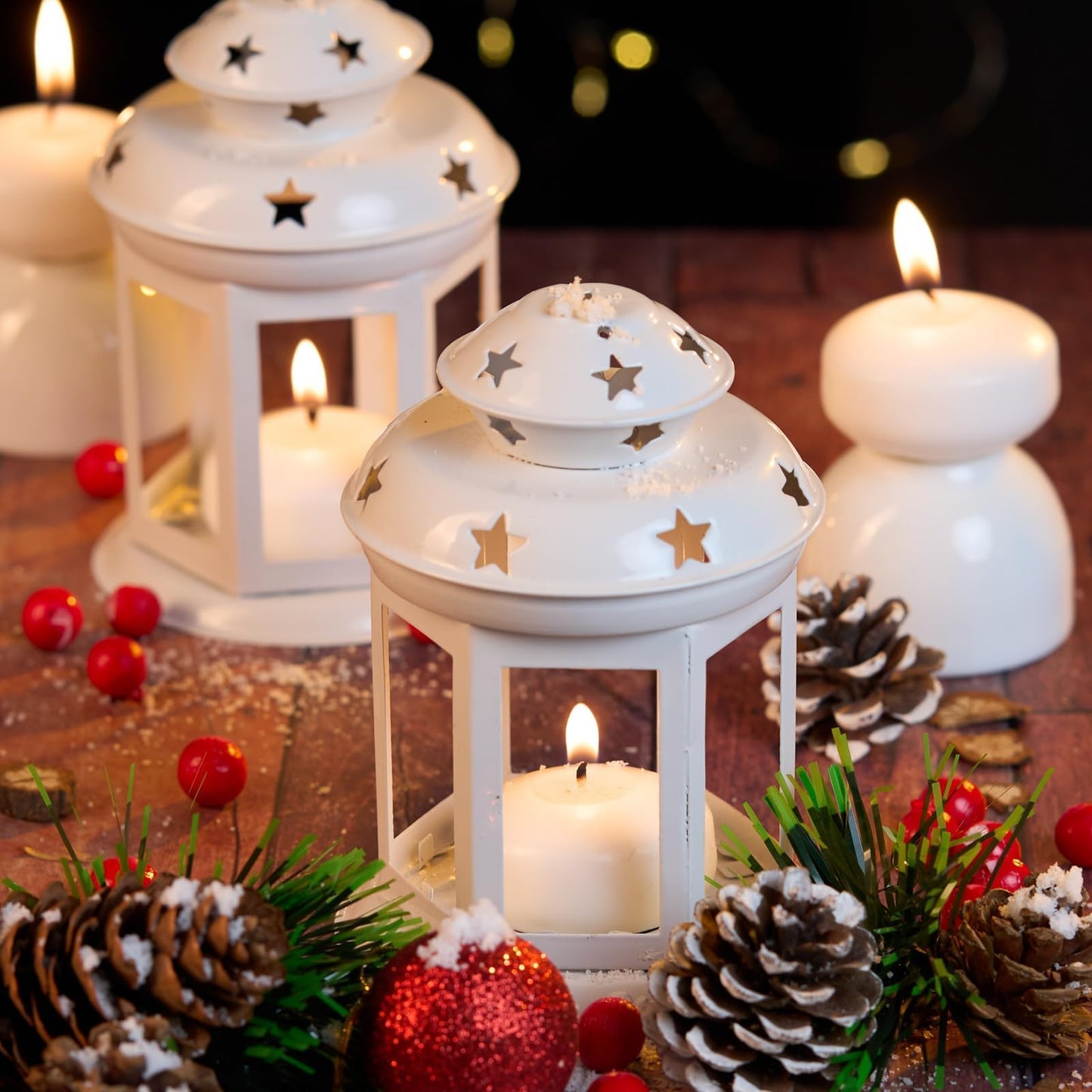 48 Pack White Floating Candles 1.75inch Unscented Floating Candle for Centerpieces 4-5 Hours Burning 1.75” Floating Candle Bulk for Wedding Party